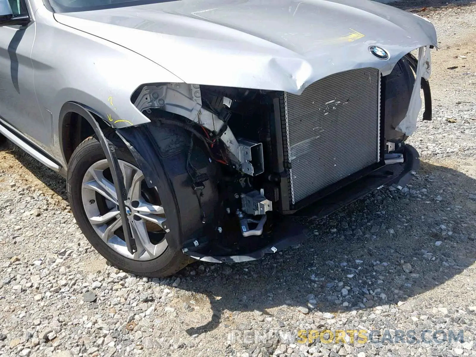 9 fotografías del automóvil dañado 5UXTR7C5XKLE98634 BMW X3 SDRIVE3 2019