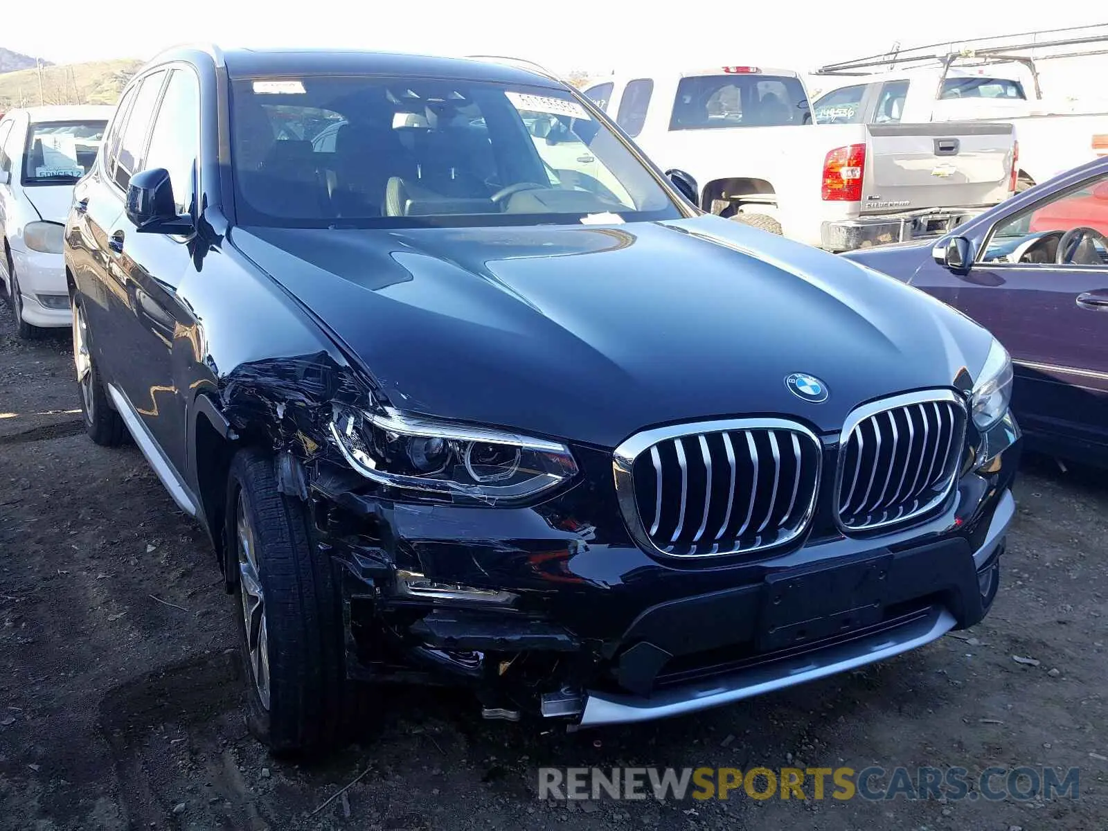 1 fotografías del automóvil dañado 5UXTR7C5XKLF27923 BMW X3 SDRIVE3 2019