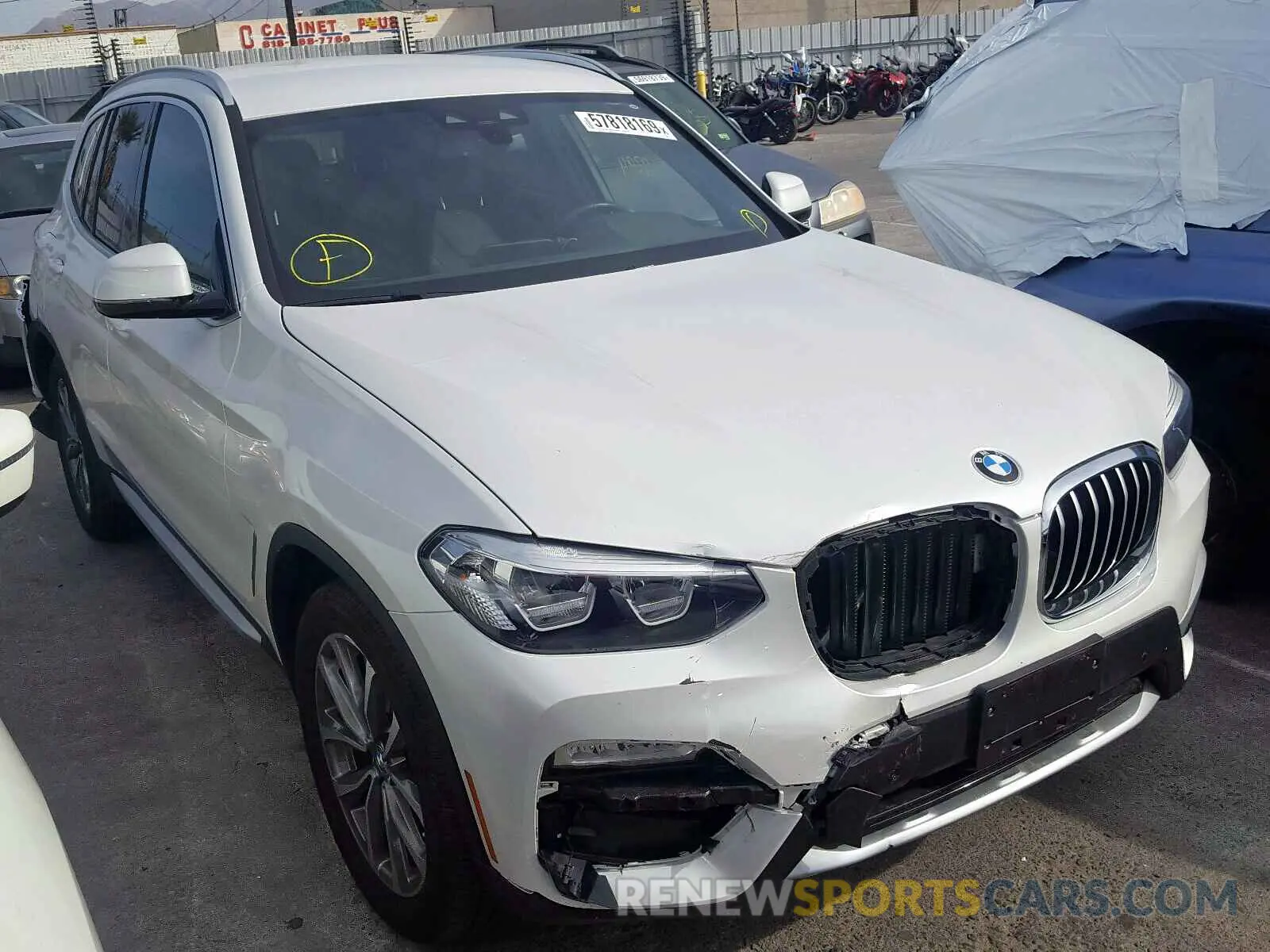 1 fotografías del automóvil dañado 5UXTR7C5XKLR47517 BMW X3 SDRIVE3 2019
