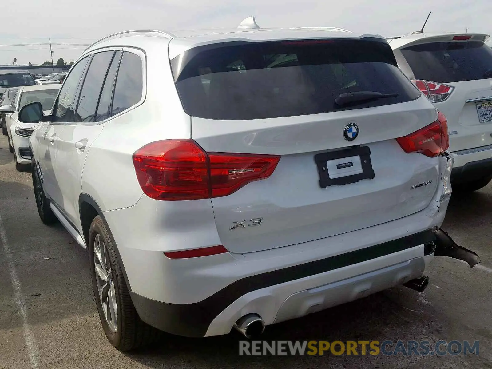 3 fotografías del automóvil dañado 5UXTR7C5XKLR47517 BMW X3 SDRIVE3 2019