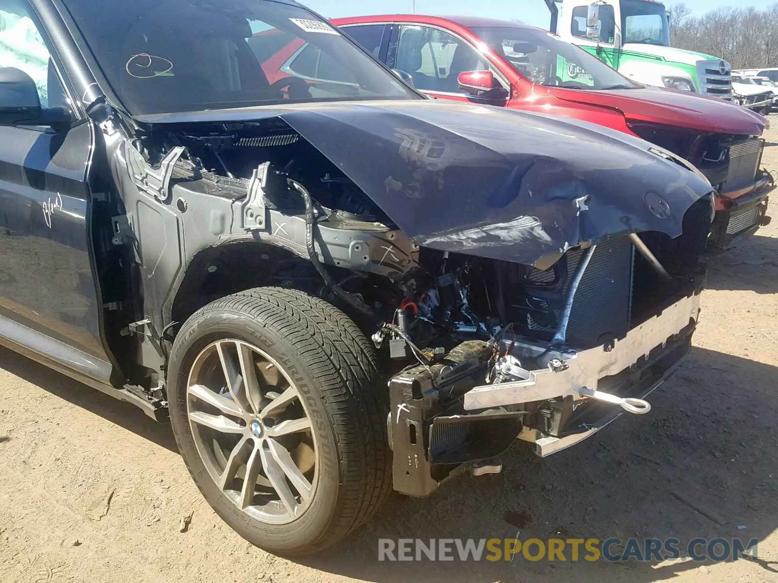 9 fotografías del automóvil dañado 5UXTS3C54K0Z03415 BMW X3 XDRIVEM 2019