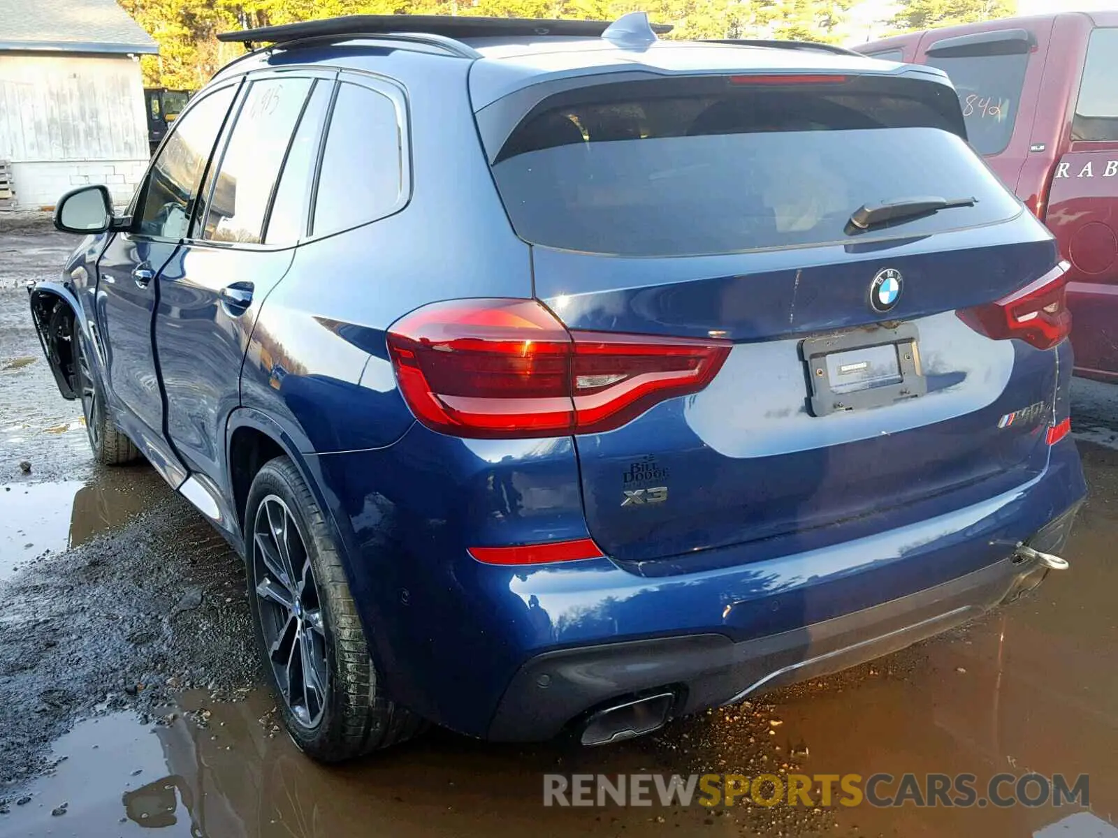 3 fotografías del automóvil dañado 5UXTY9C03LLE59520 BMW X3 XDRIVEM 2020