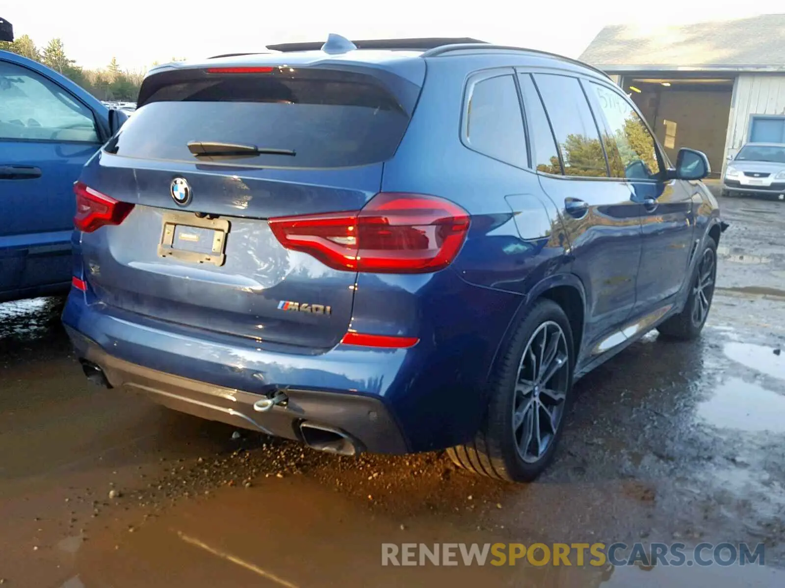 4 fotografías del automóvil dañado 5UXTY9C03LLE59520 BMW X3 XDRIVEM 2020
