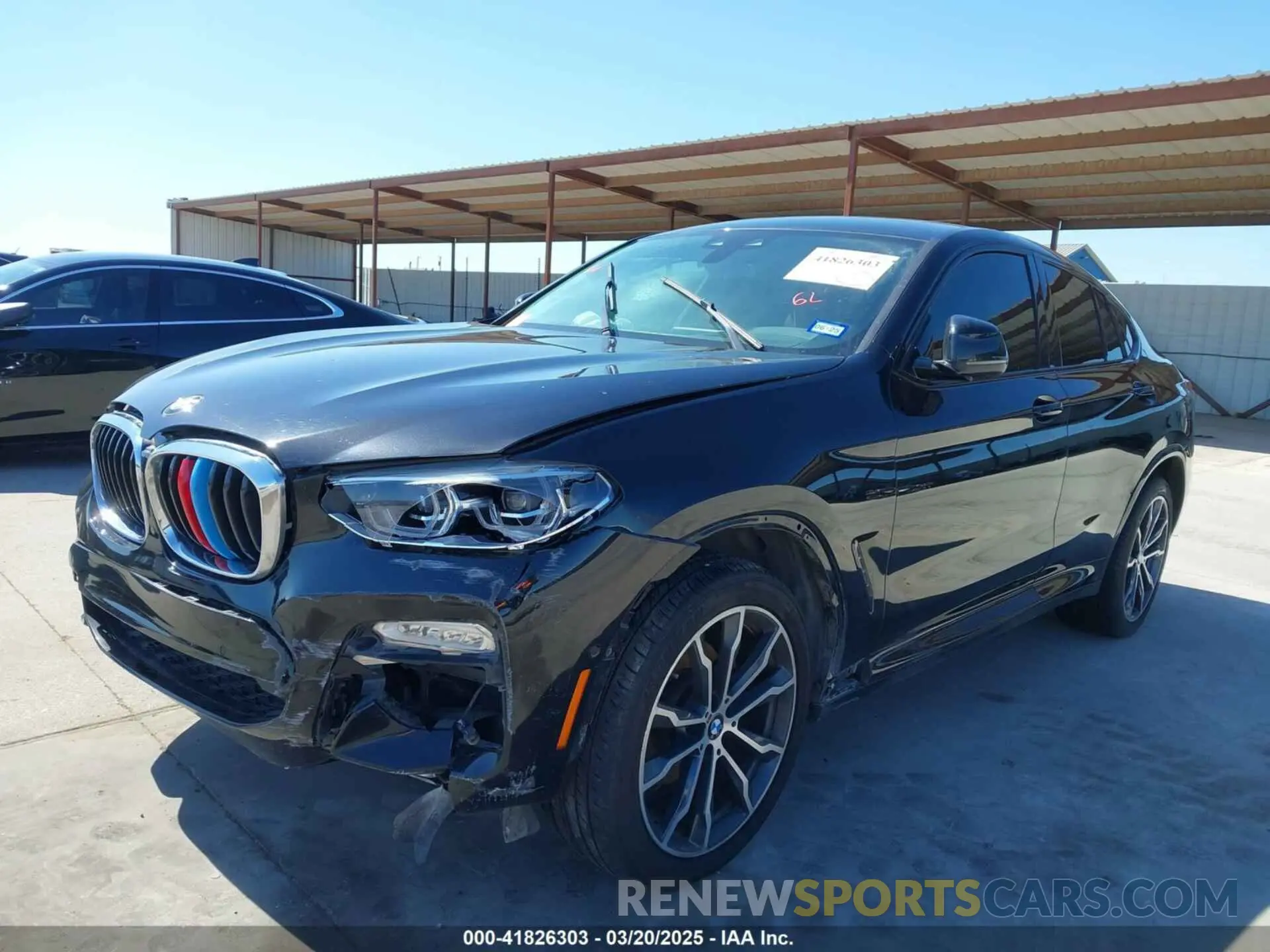 2 fotografías del automóvil dañado 5UXUJ3C50KLG53163 BMW X4 2019