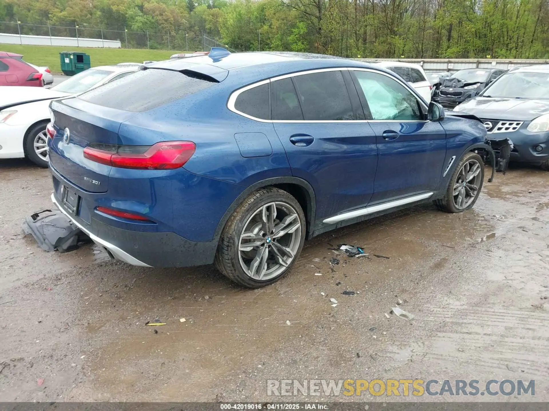 4 fotografías del automóvil dañado 5UXUJ3C51KLG56976 BMW X4 2019