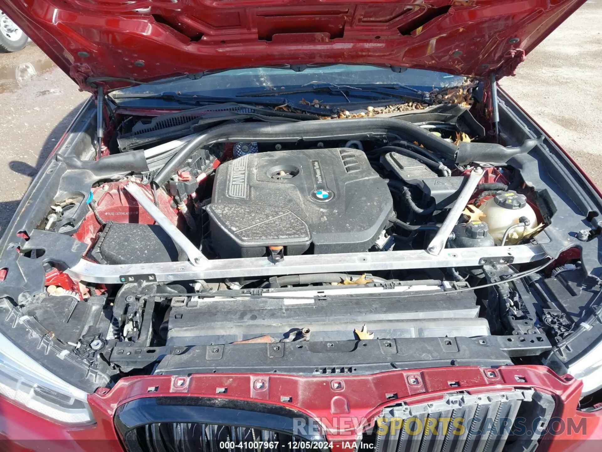 10 fotografías del automóvil dañado 5UXUJ3C55KLA58616 BMW X4 2019