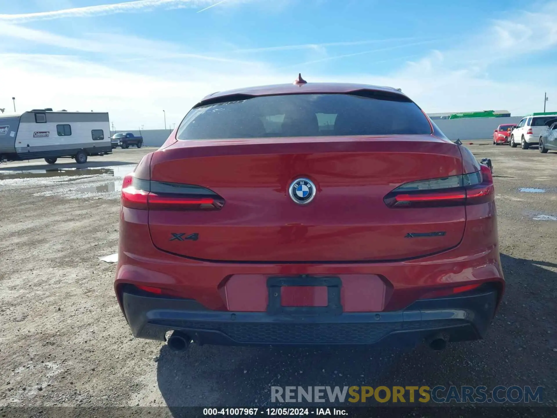 16 fotografías del automóvil dañado 5UXUJ3C55KLA58616 BMW X4 2019