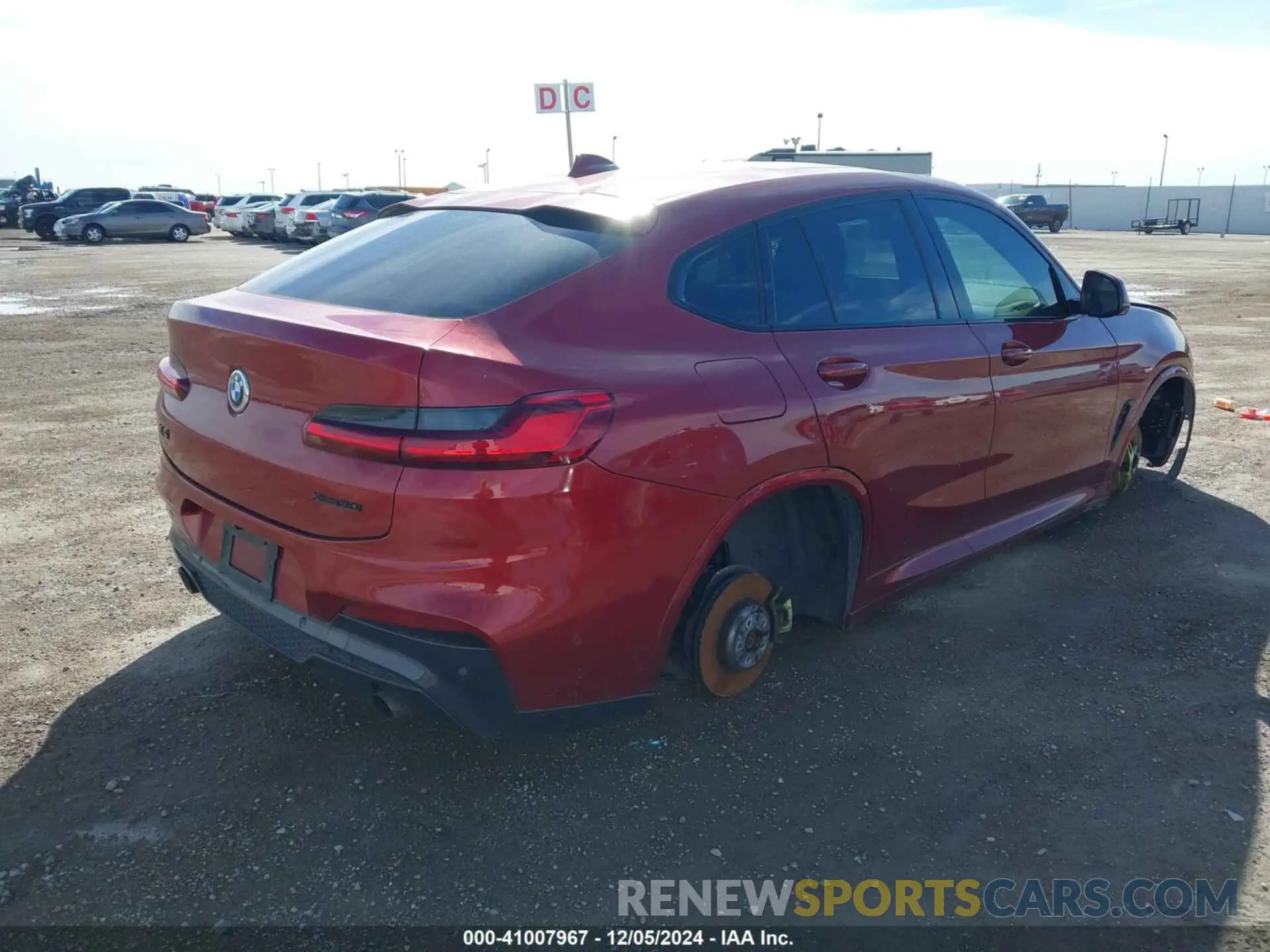 4 fotografías del automóvil dañado 5UXUJ3C55KLA58616 BMW X4 2019