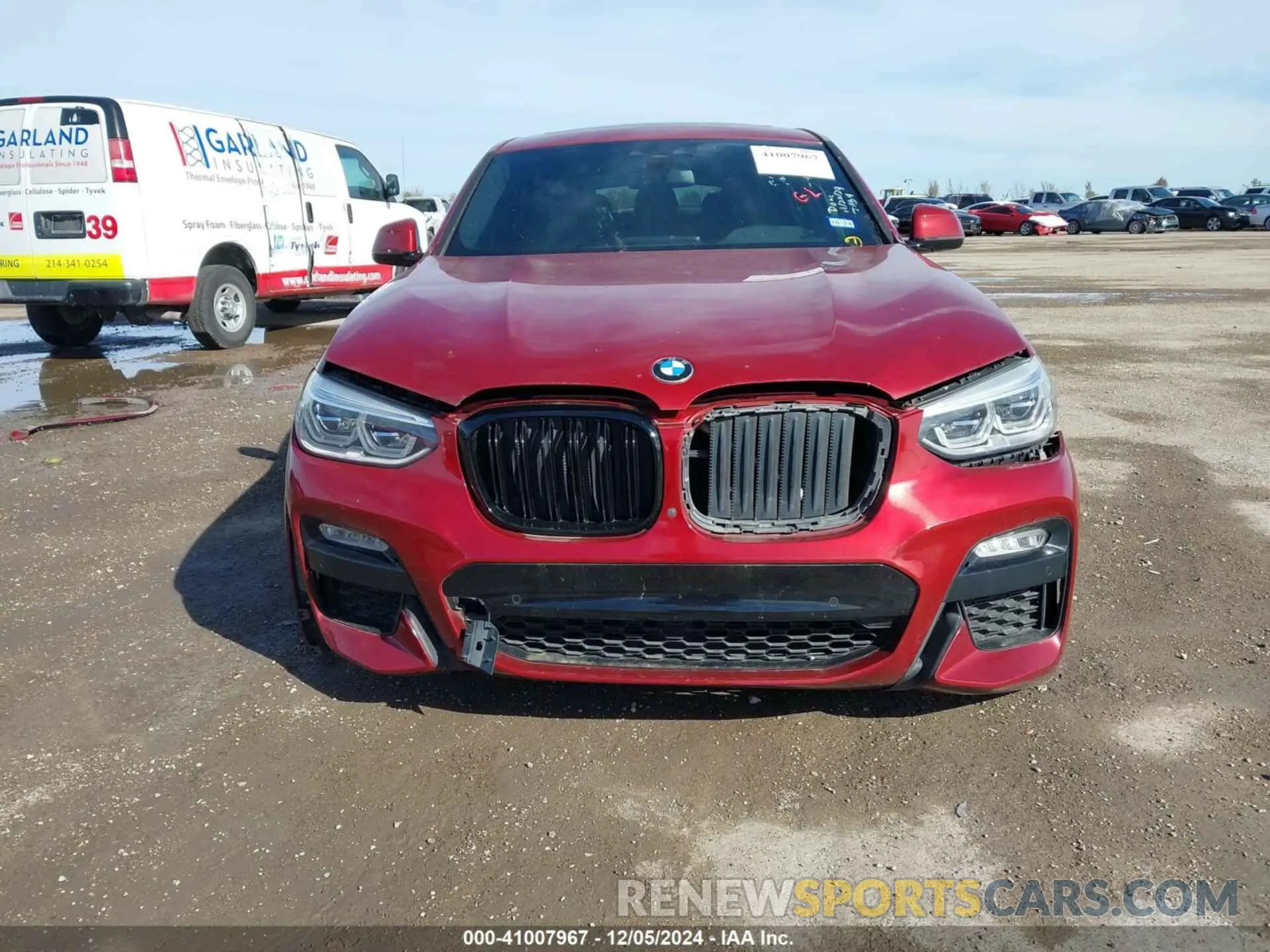 6 fotografías del automóvil dañado 5UXUJ3C55KLA58616 BMW X4 2019