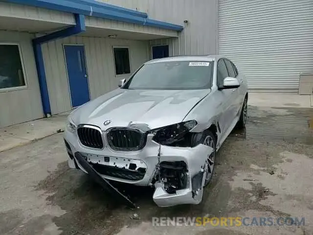 15 fotografías del automóvil dañado 5UXUJ3C55KLA58728 BMW X4 2019