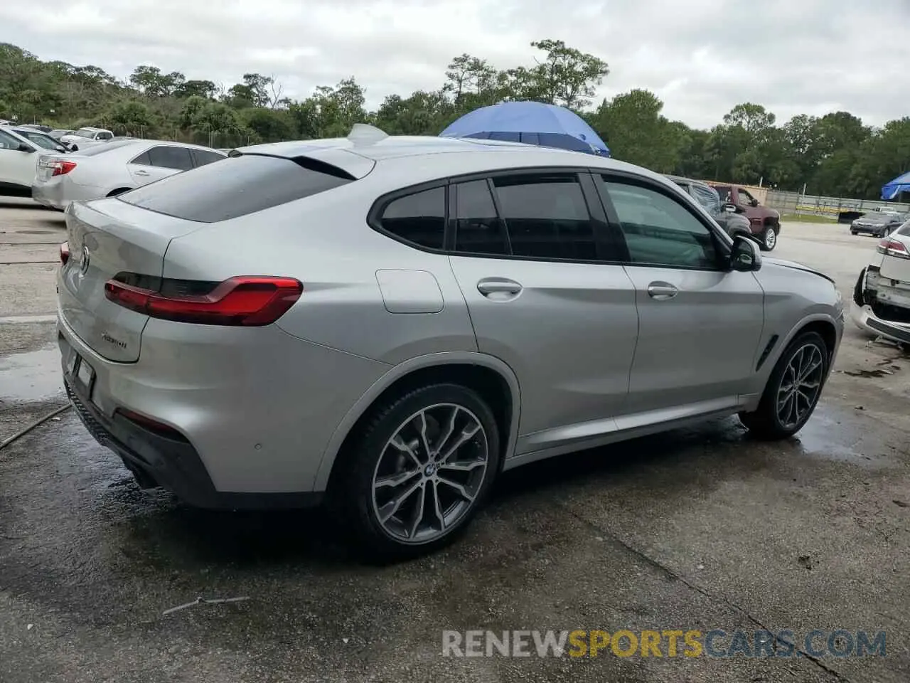 3 fotografías del automóvil dañado 5UXUJ3C55KLA58728 BMW X4 2019