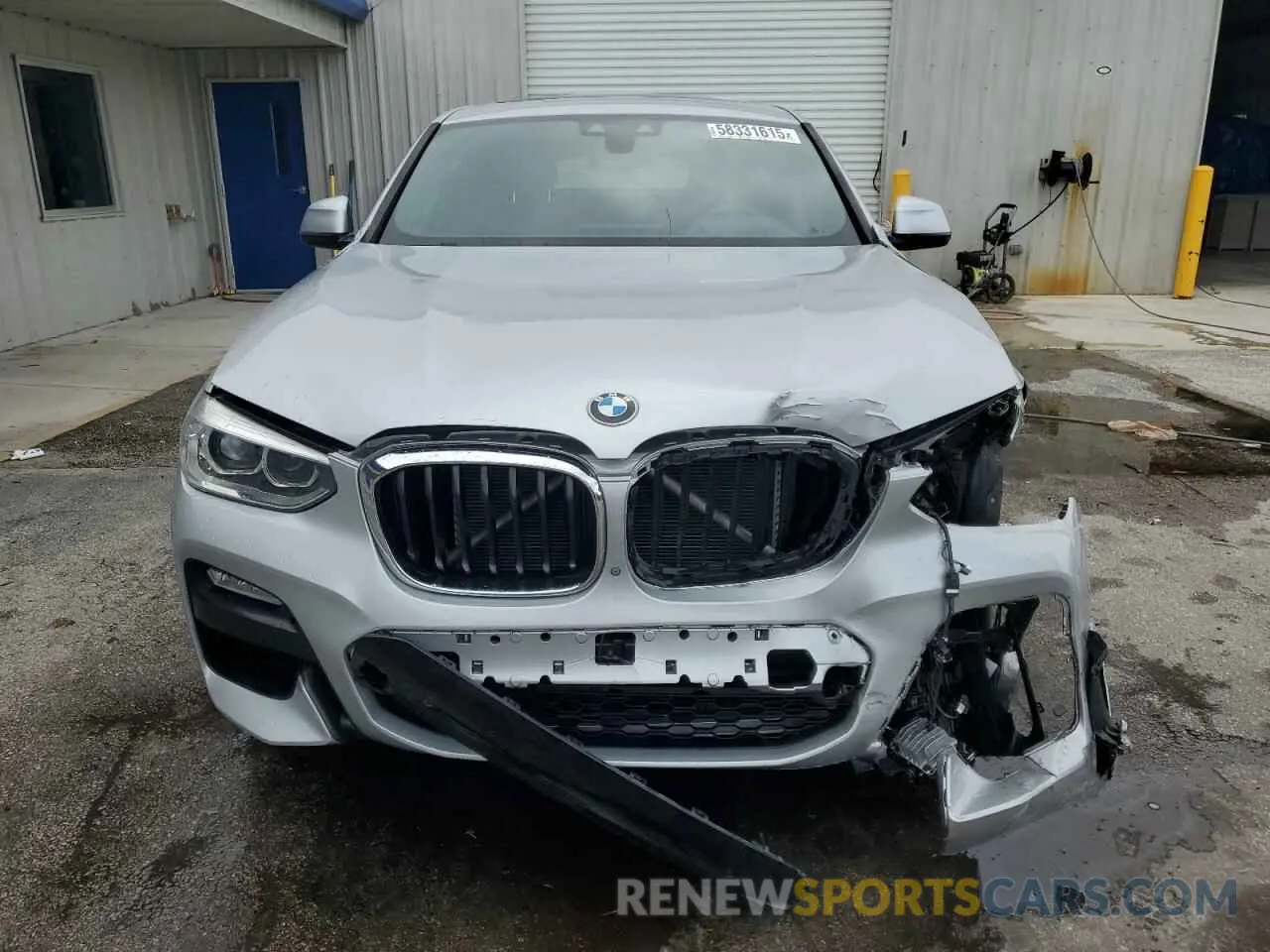 5 fotografías del automóvil dañado 5UXUJ3C55KLA58728 BMW X4 2019