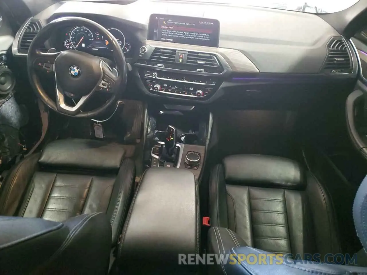 8 fotografías del automóvil dañado 5UXUJ3C55KLG52171 BMW X4 2019