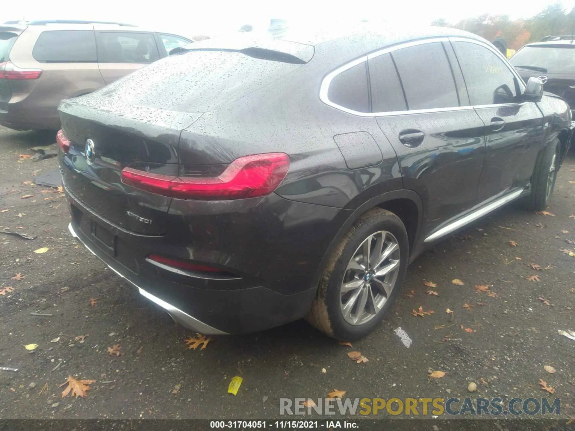 4 fotografías del automóvil dañado 5UXUJ3C58KLA58481 BMW X4 2019