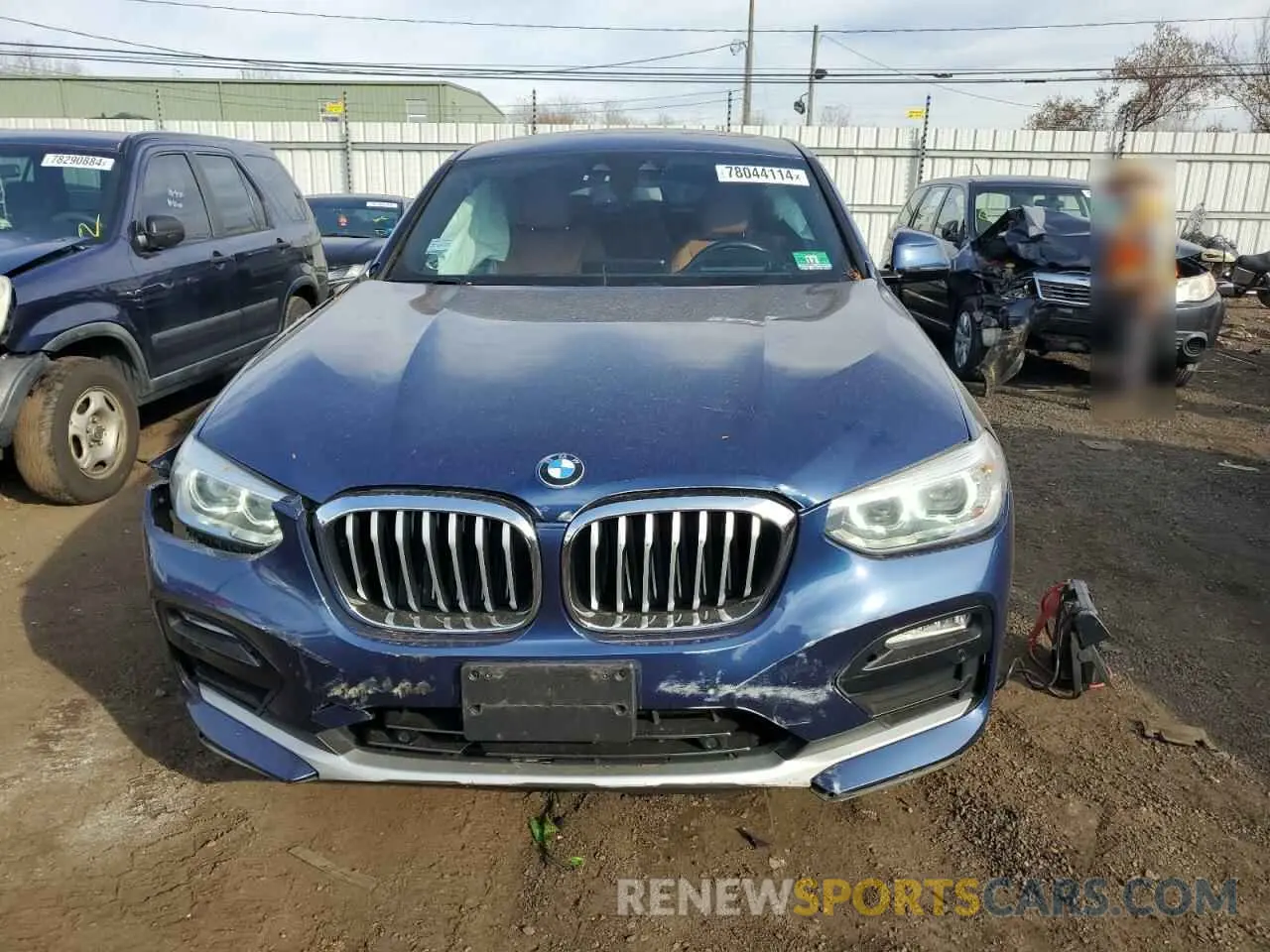 5 fotografías del automóvil dañado 5UXUJ3C58KLG52553 BMW X4 2019