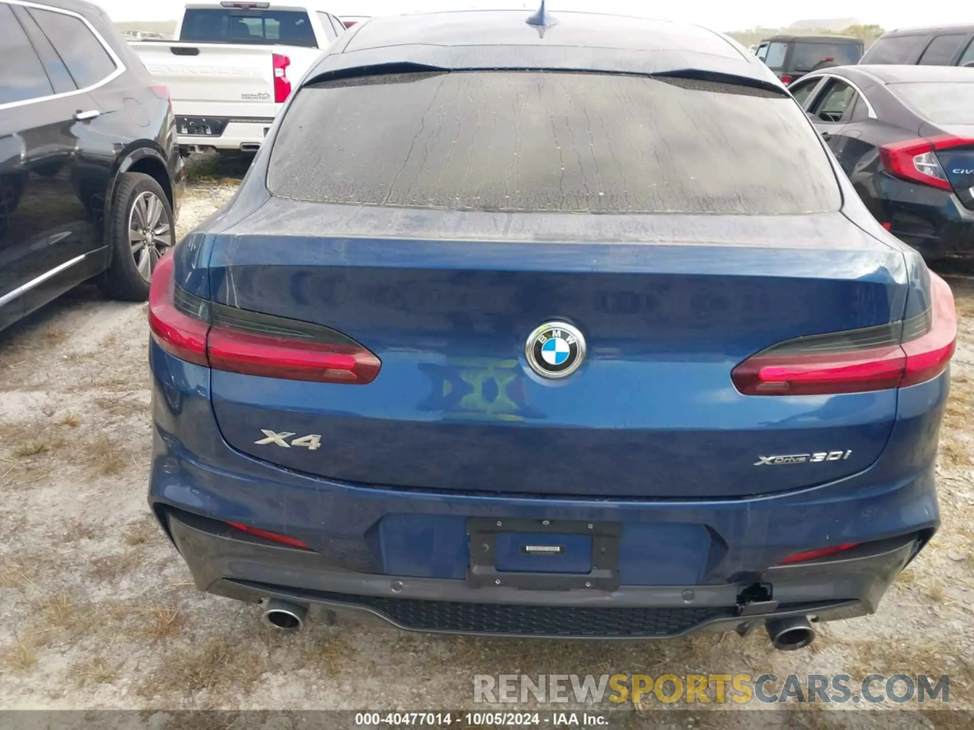 16 fotografías del automóvil dañado 5UXUJ3C58KLG55162 BMW X4 2019