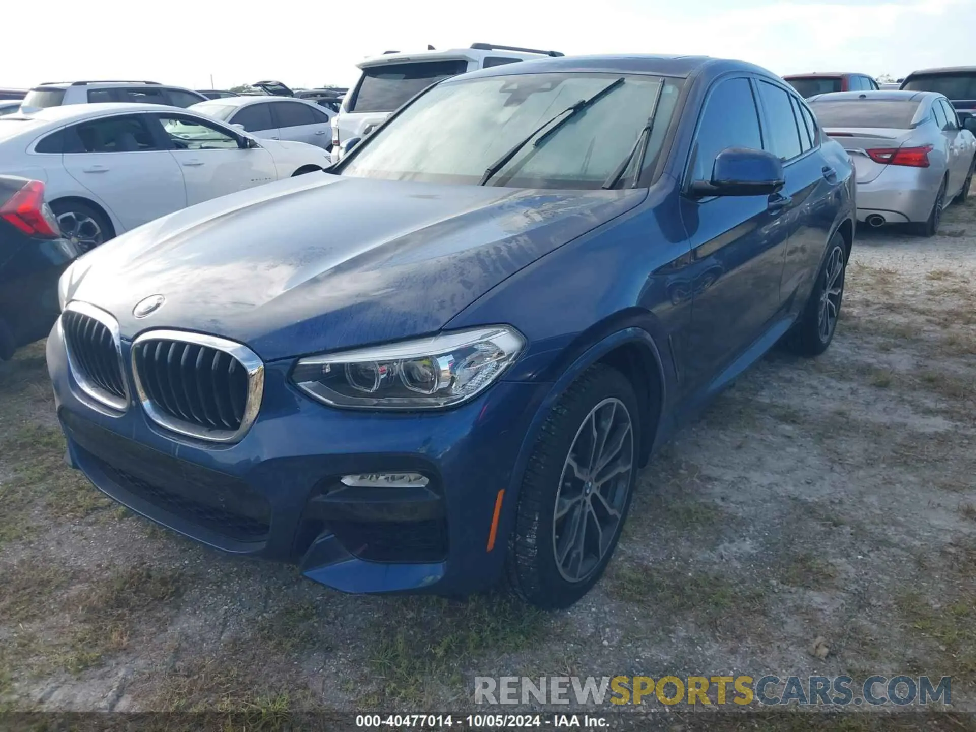 2 fotografías del automóvil dañado 5UXUJ3C58KLG55162 BMW X4 2019