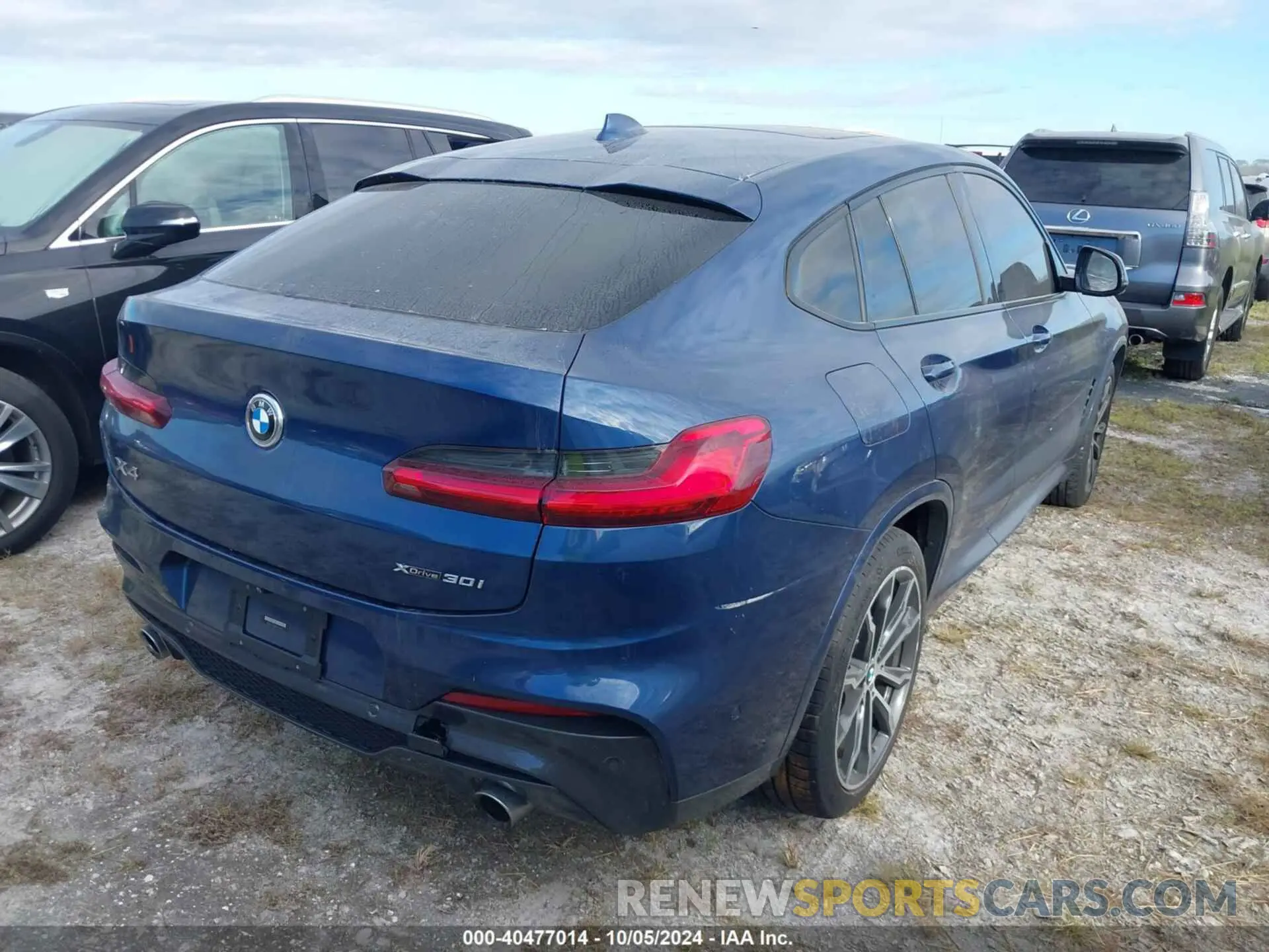 4 fotografías del automóvil dañado 5UXUJ3C58KLG55162 BMW X4 2019