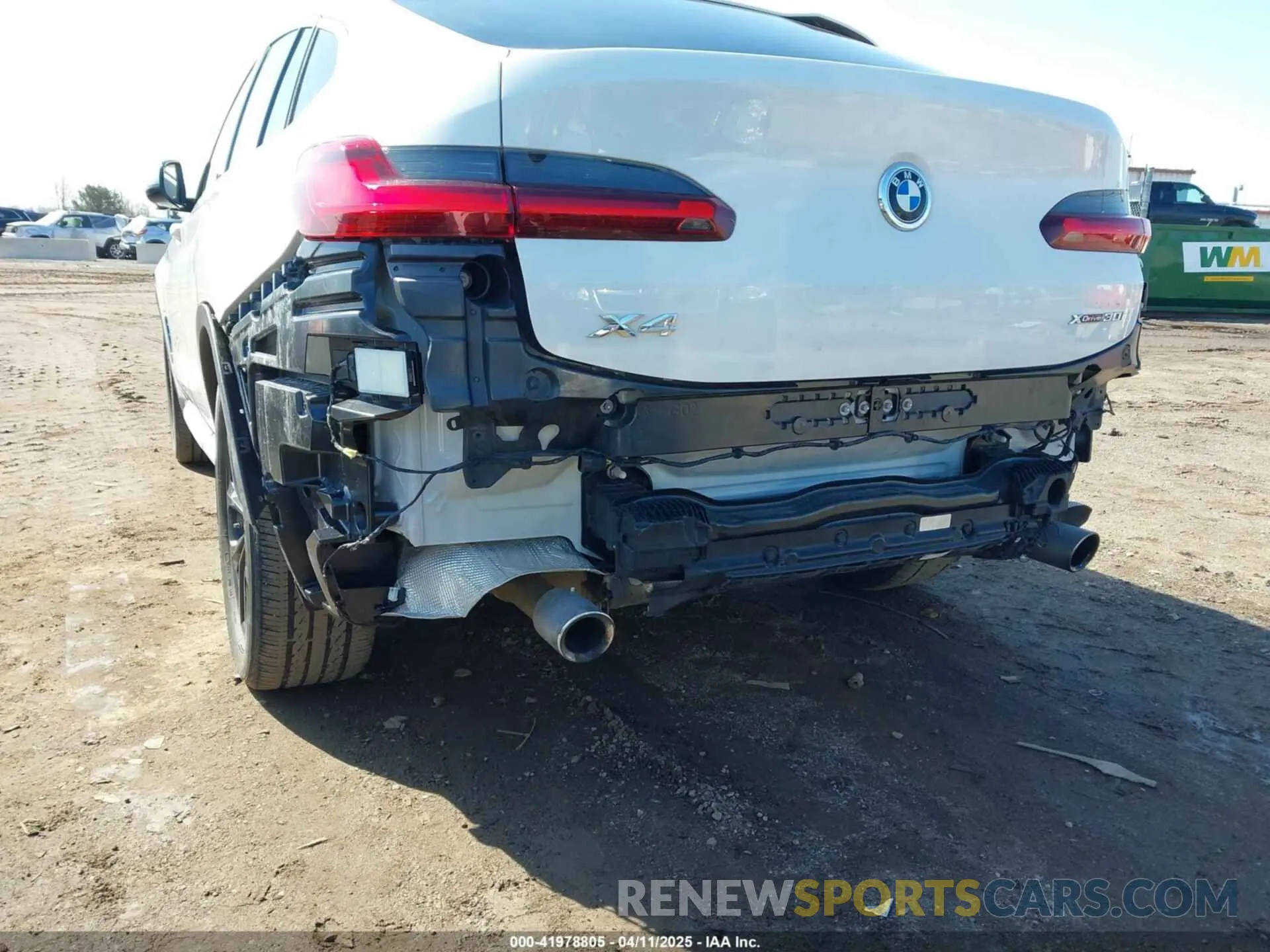 6 fotografías del automóvil dañado 5UXUJ3C59KLG57079 BMW X4 2019