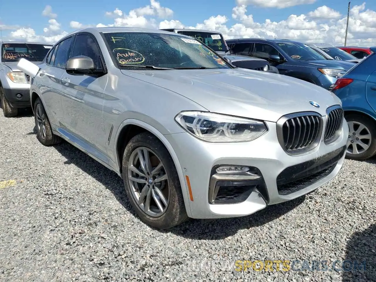 1 fotografías del automóvil dañado 5UXUJ5C50KLJ62830 BMW X4 2019