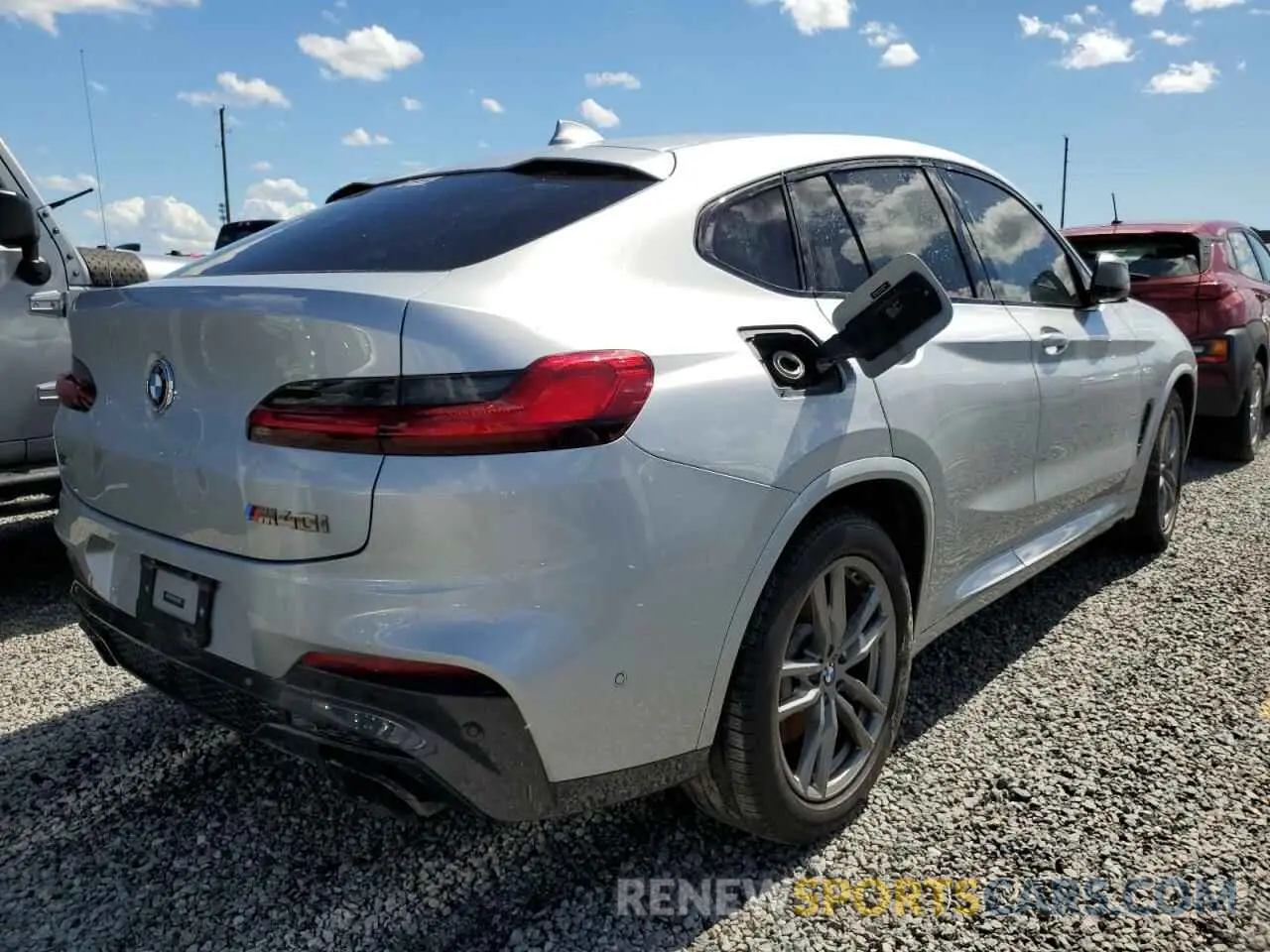 4 fotografías del automóvil dañado 5UXUJ5C50KLJ62830 BMW X4 2019