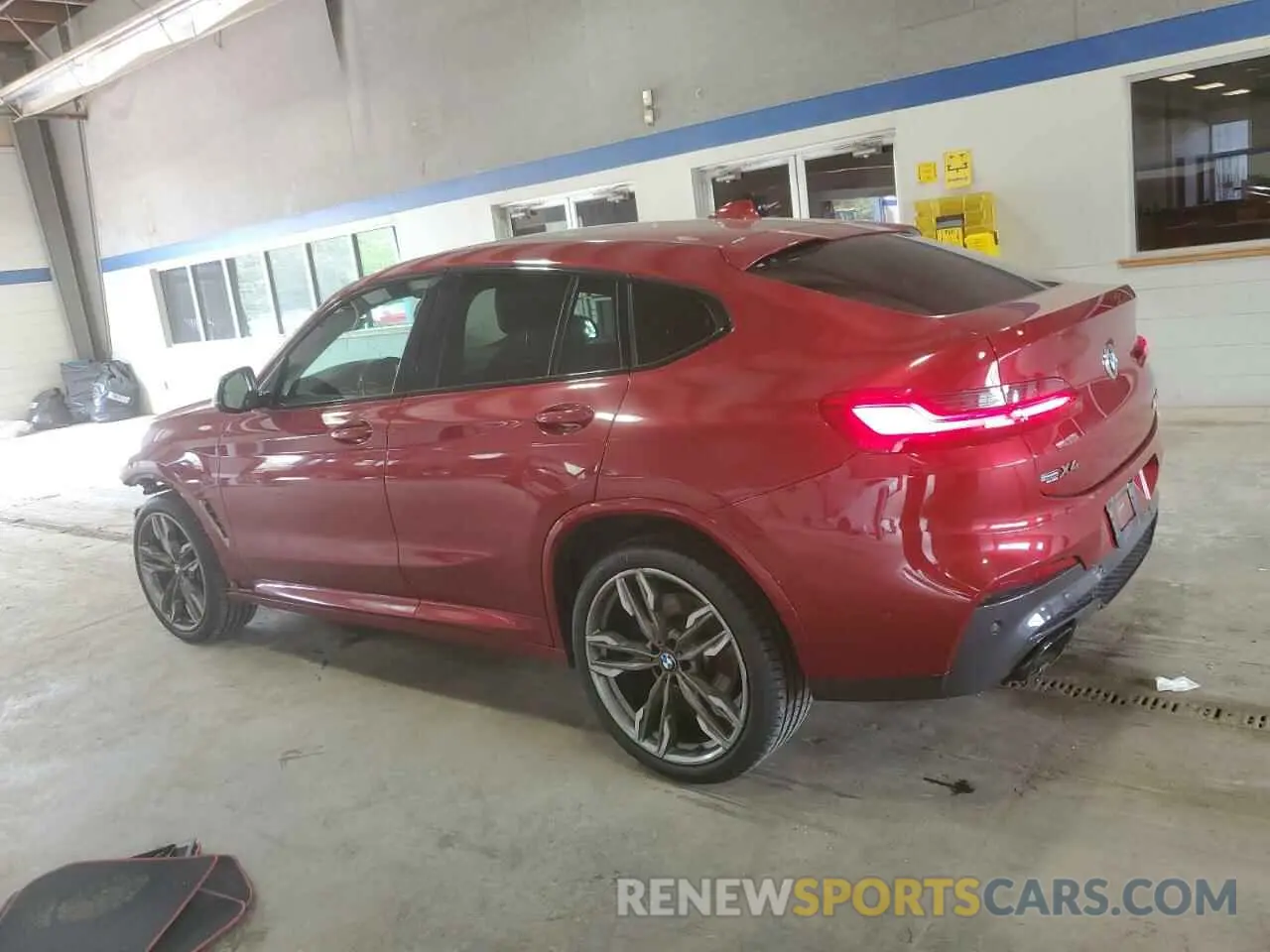 2 fotografías del automóvil dañado 5UXUJ5C52KLA93450 BMW X4 2019