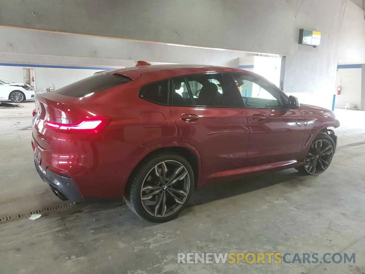 3 fotografías del automóvil dañado 5UXUJ5C52KLA93450 BMW X4 2019