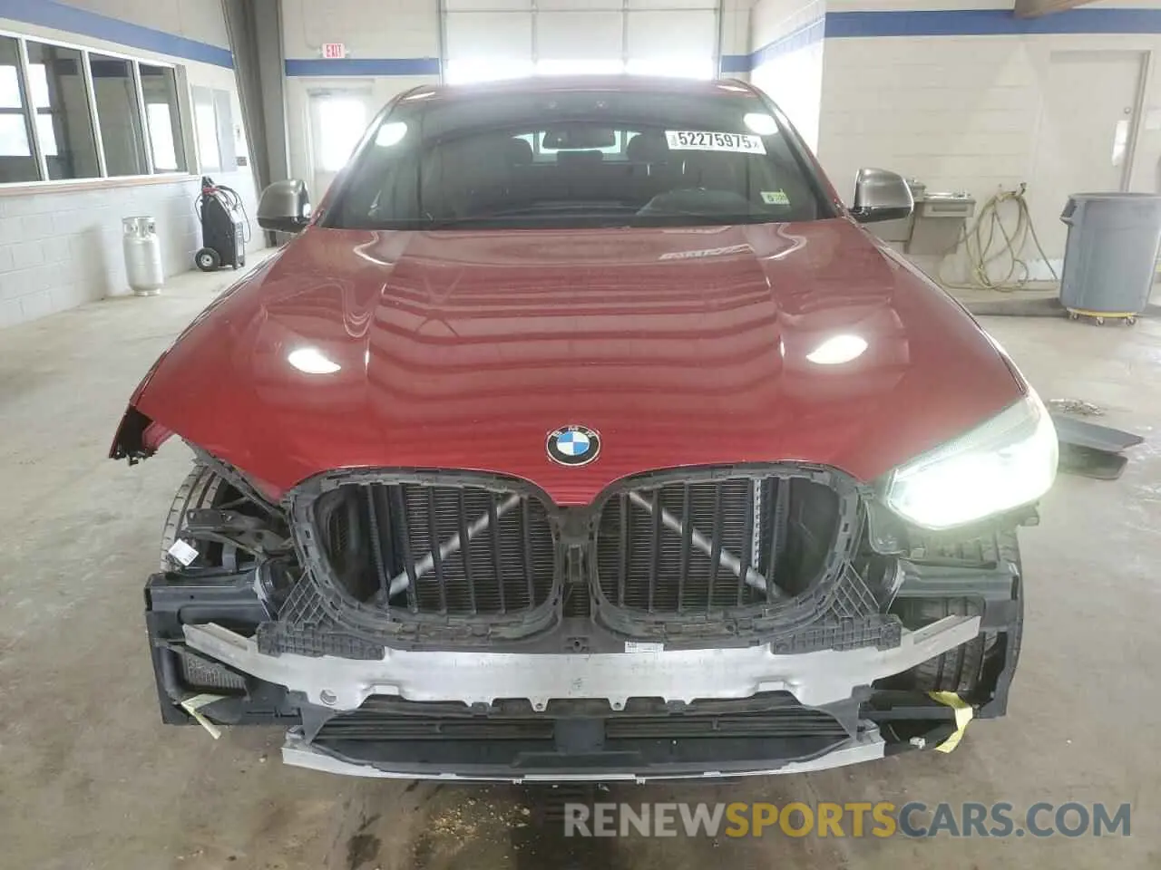 5 fotografías del automóvil dañado 5UXUJ5C52KLA93450 BMW X4 2019