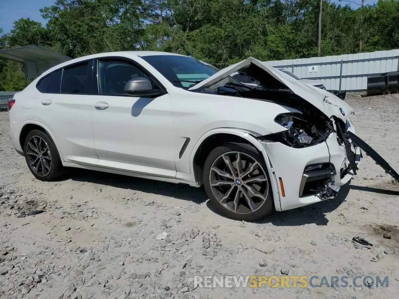 4 fotografías del automóvil dañado 5UXUJ5C57KLJ63215 BMW X4 2019