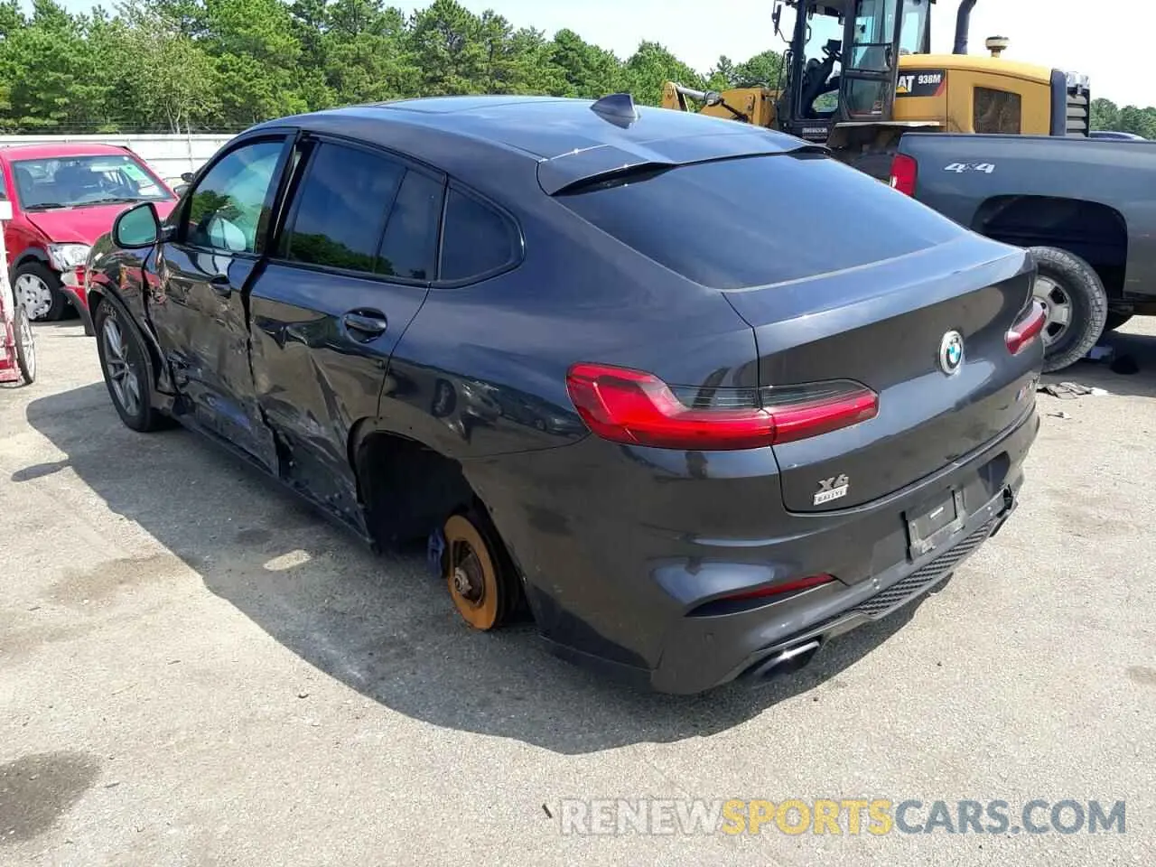 3 fotografías del automóvil dañado 5UXUJ5C58K9A32889 BMW X4 2019