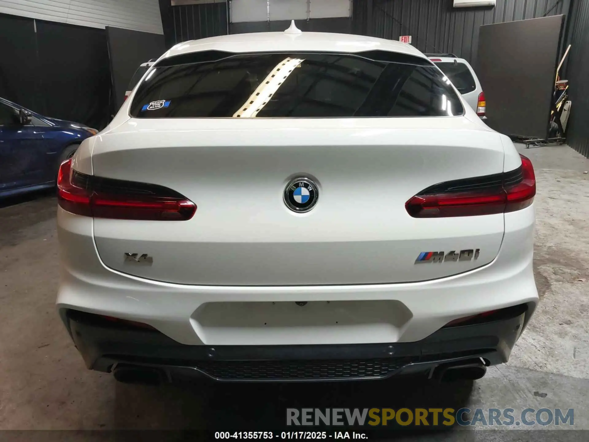 16 fotografías del automóvil dañado 5UXUJ5C58KLJ63742 BMW X4 2019