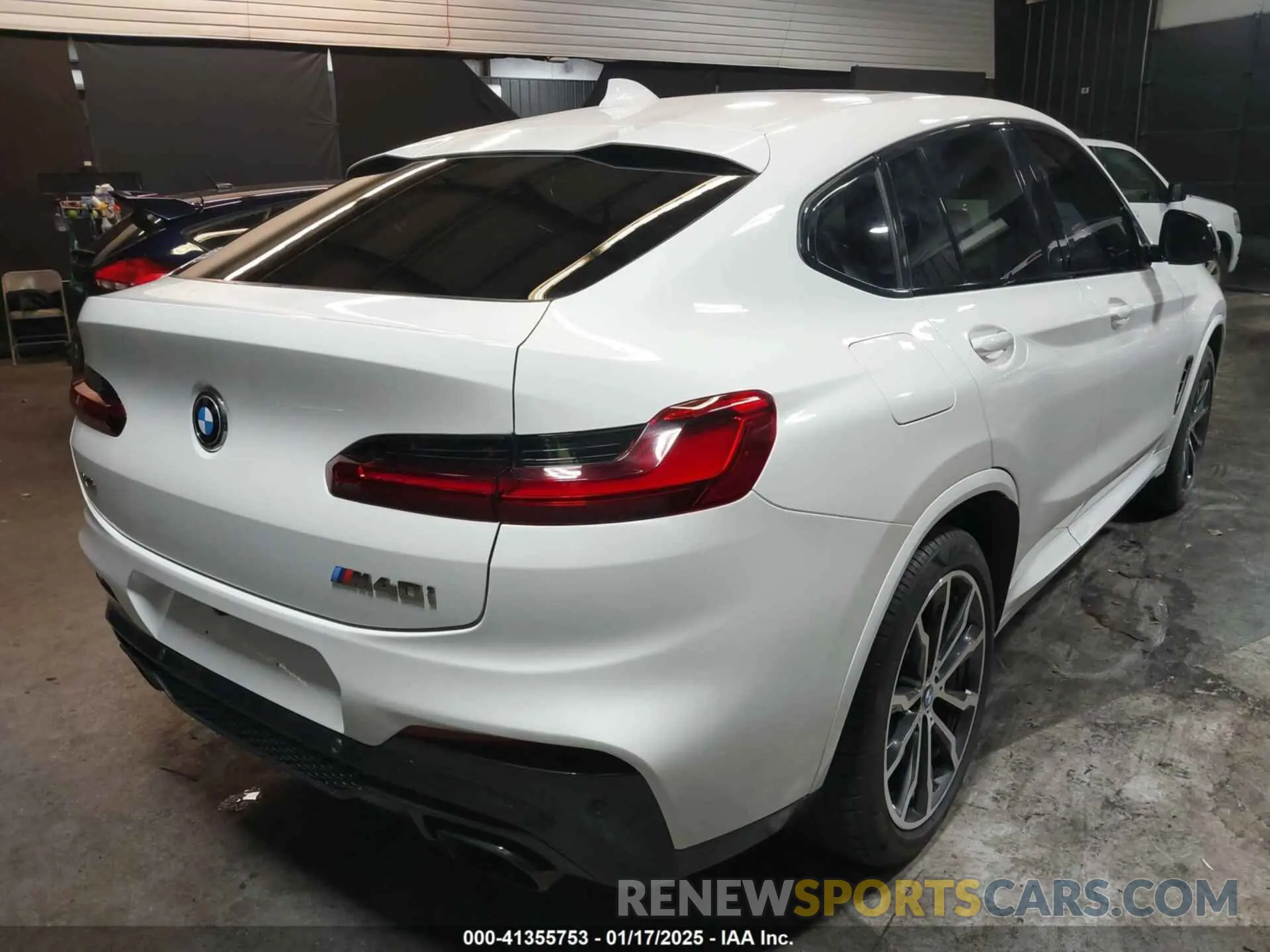 4 fotografías del automóvil dañado 5UXUJ5C58KLJ63742 BMW X4 2019