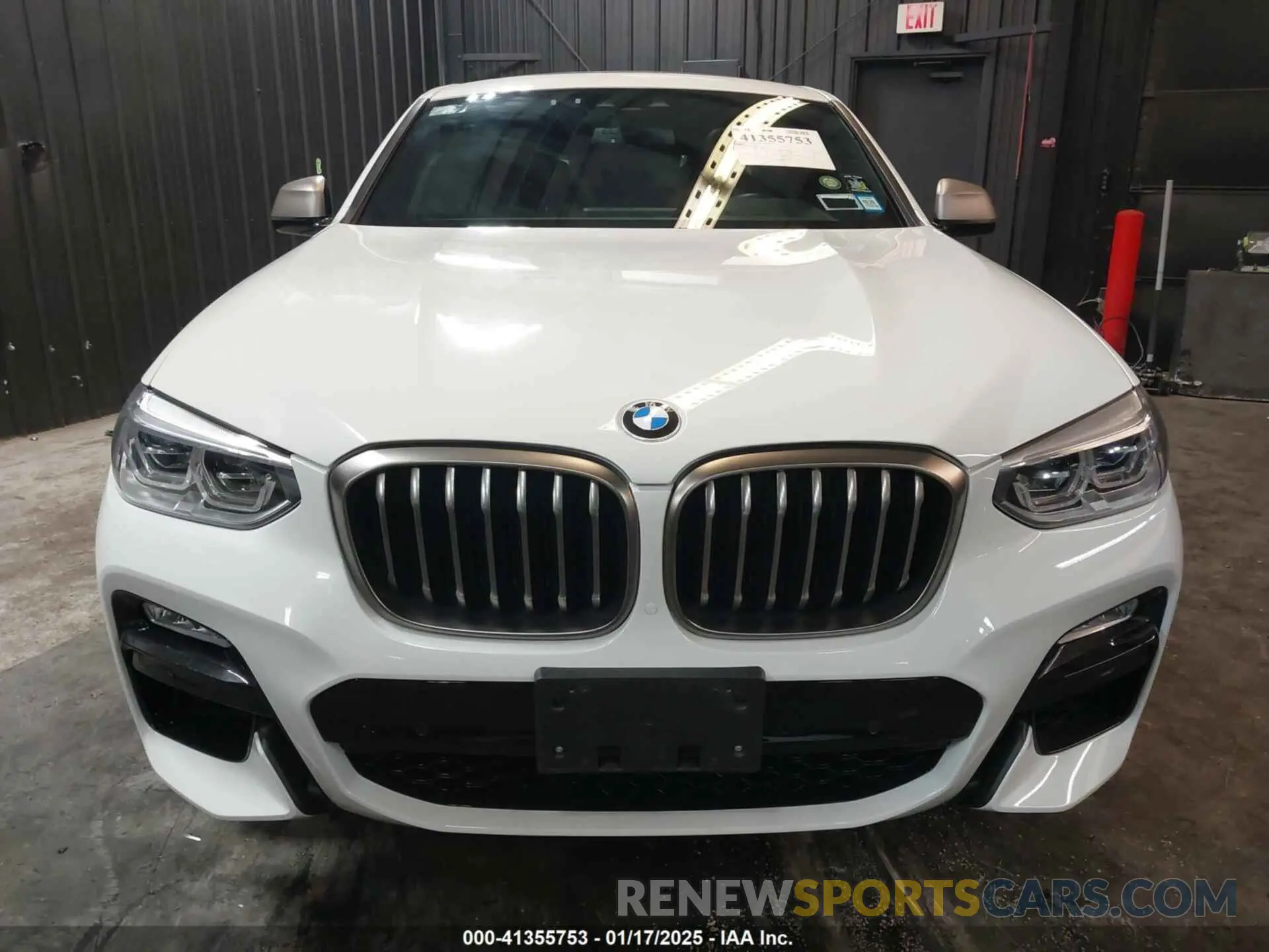 6 fotografías del automóvil dañado 5UXUJ5C58KLJ63742 BMW X4 2019