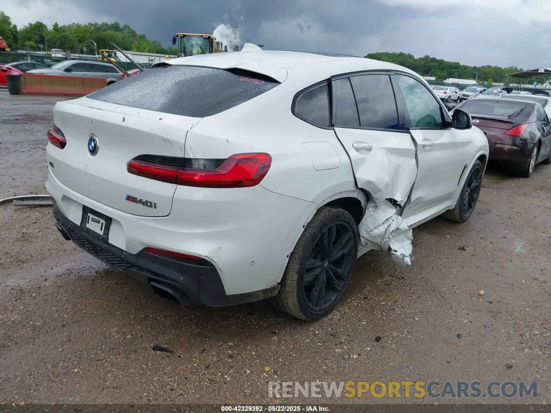 4 fotografías del automóvil dañado 5UXUJ5C5XKLJ64164 BMW X4 2019