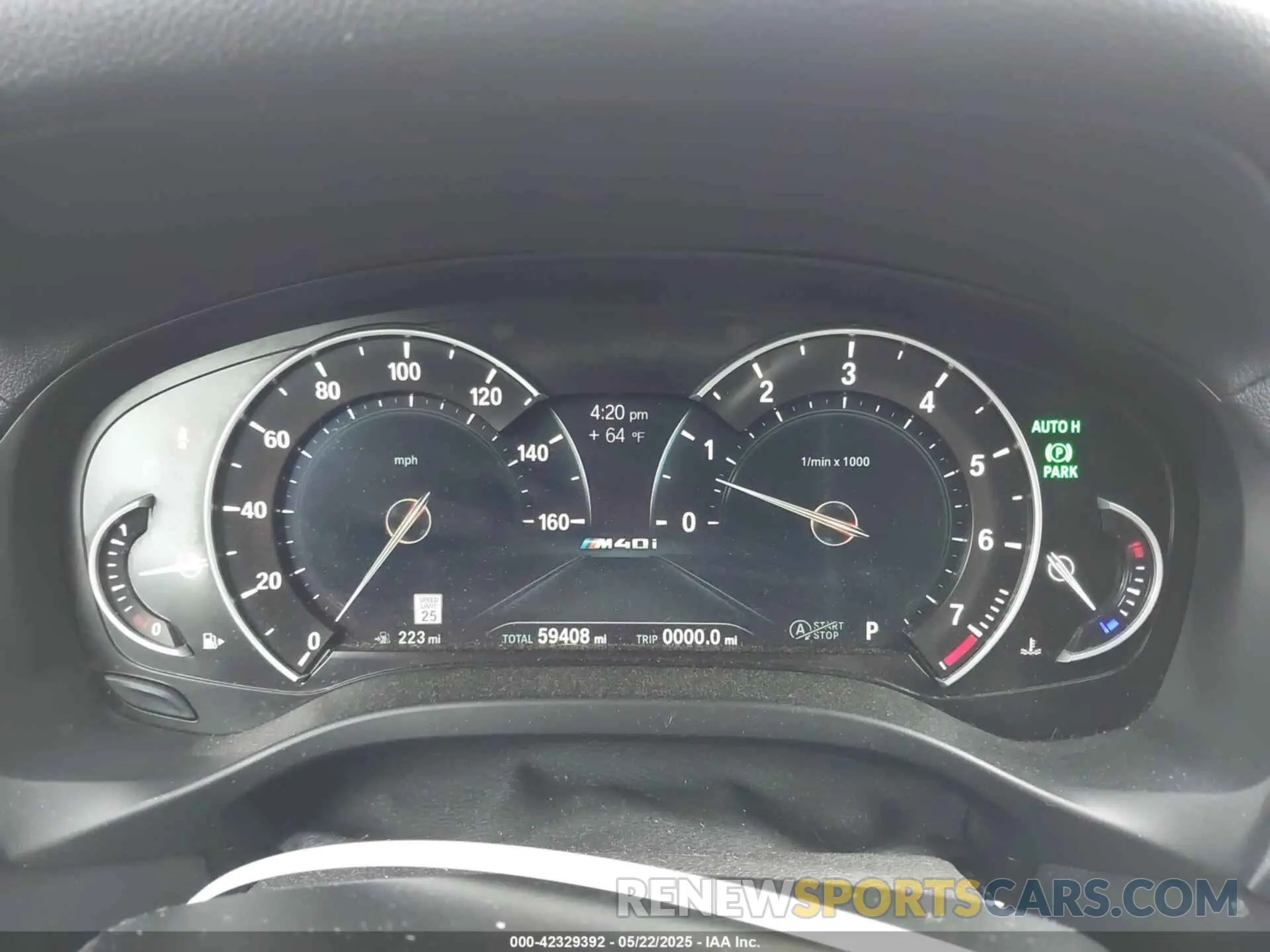 7 fotografías del automóvil dañado 5UXUJ5C5XKLJ64164 BMW X4 2019