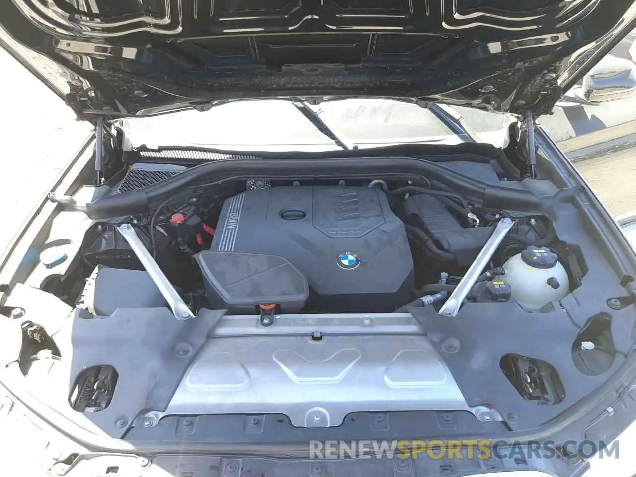 7 fotografías del automóvil dañado 5UX2V1C00L9D67543 BMW X4 2020