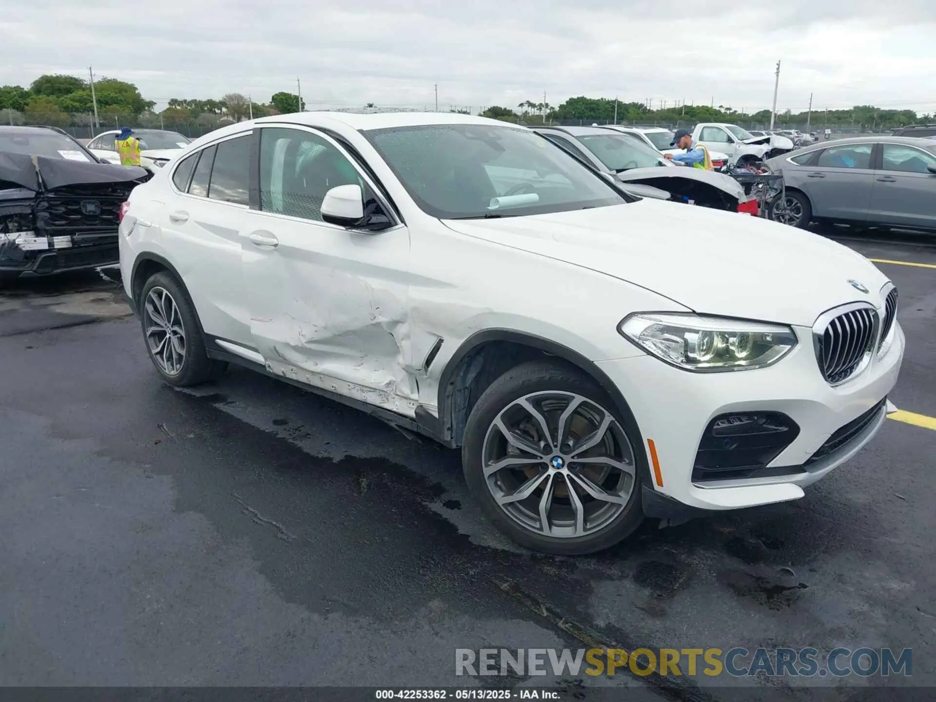 1 fotografías del automóvil dañado 5UX2V1C02LLE68148 BMW X4 2020