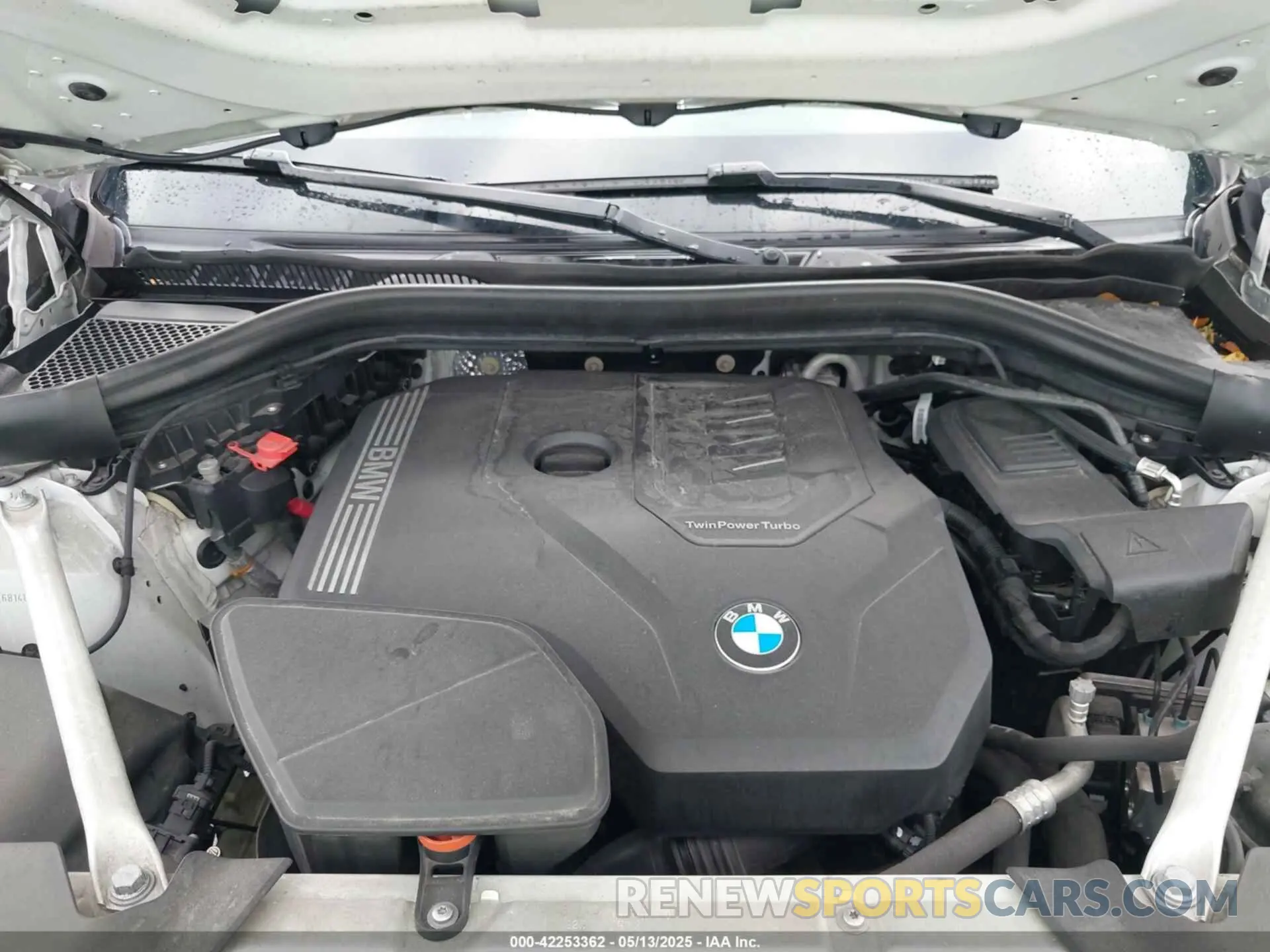 10 fotografías del automóvil dañado 5UX2V1C02LLE68148 BMW X4 2020