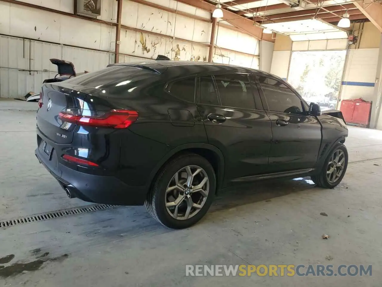3 fotografías del automóvil dañado 5UX2V1C03LLE67476 BMW X4 2020
