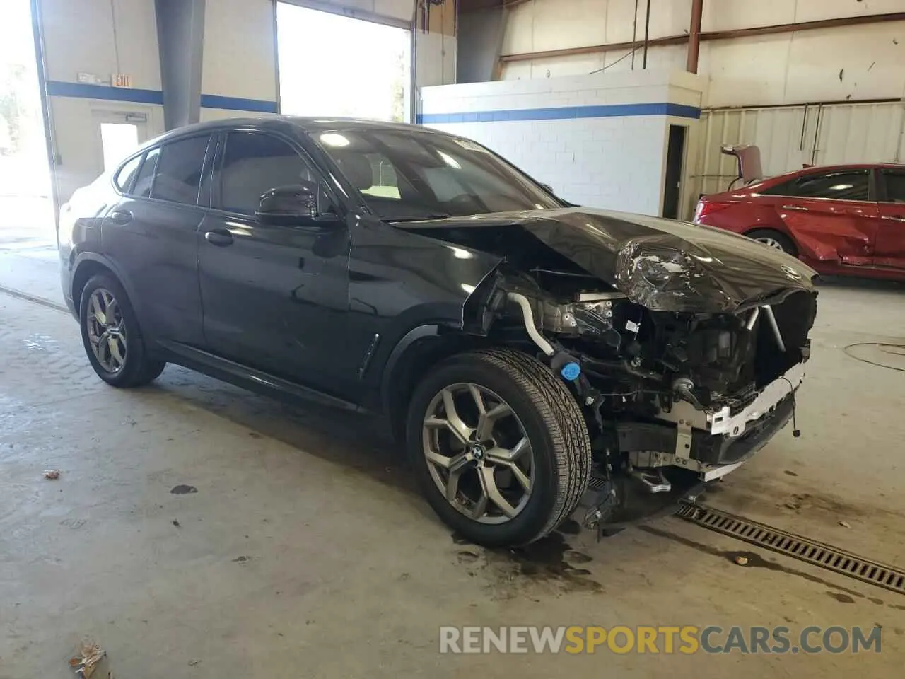 4 fotografías del automóvil dañado 5UX2V1C03LLE67476 BMW X4 2020