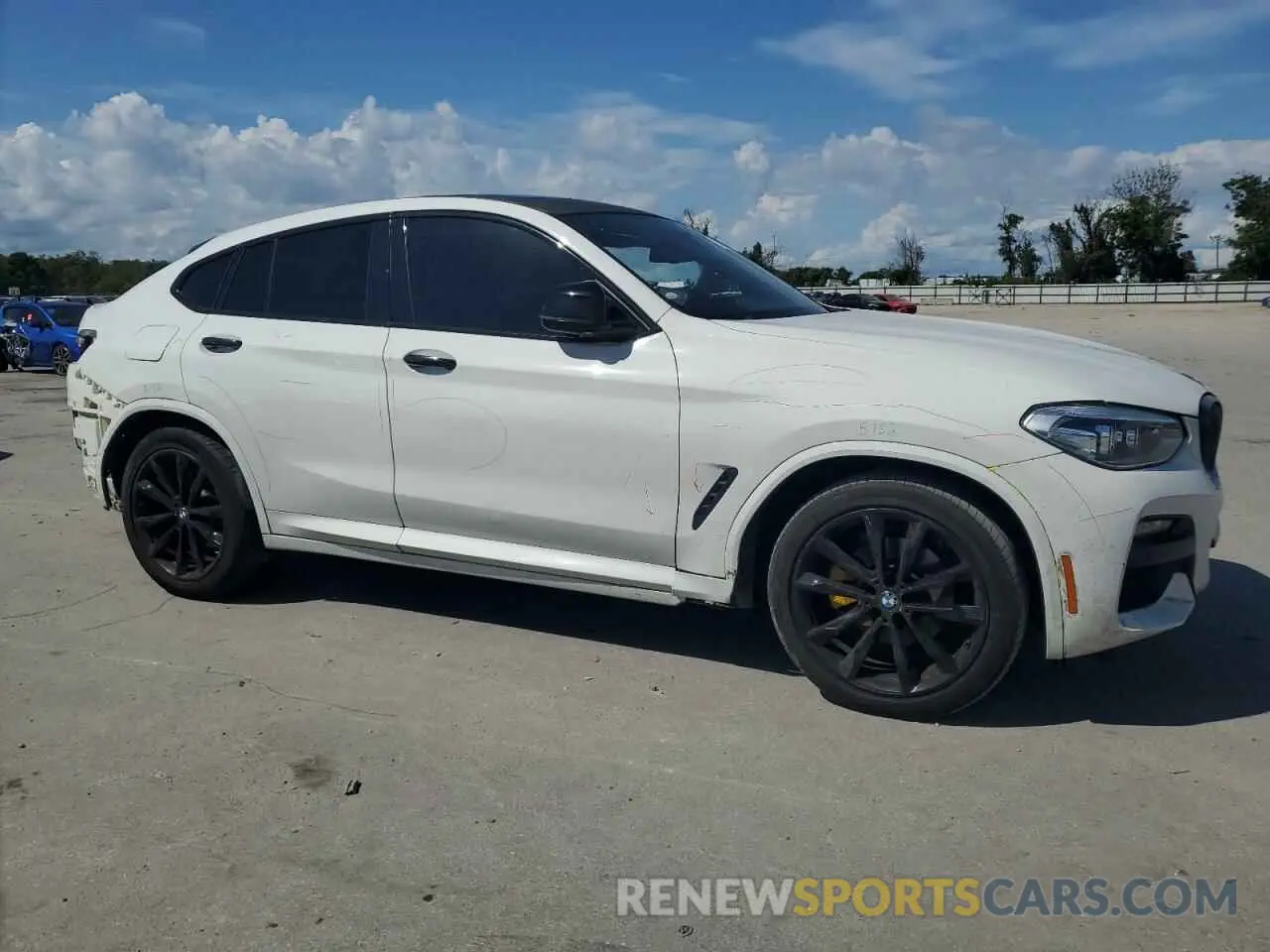 4 fotografías del automóvil dañado 5UX2V1C04LLZ32697 BMW X4 2020