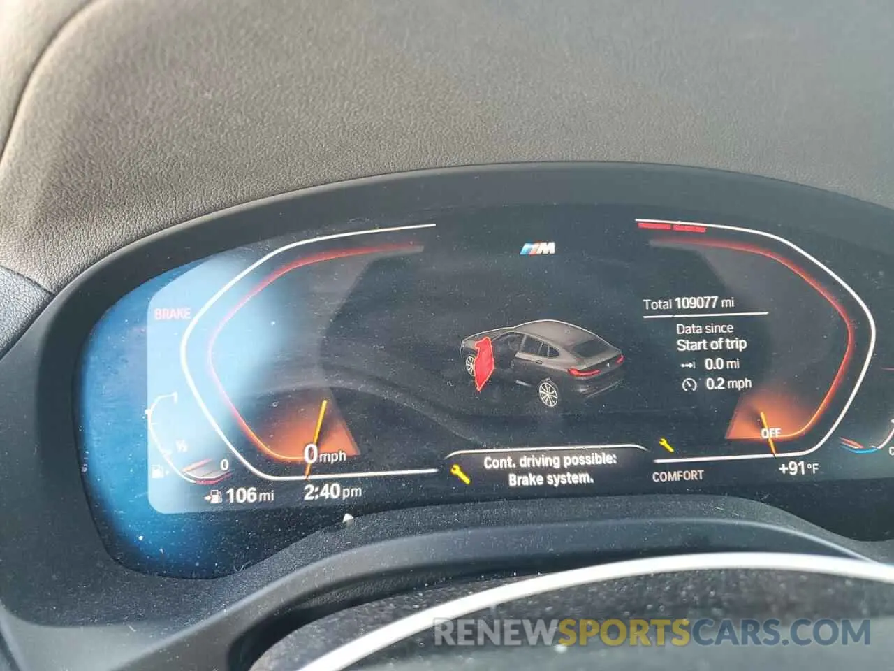 9 fotografías del automóvil dañado 5UX2V1C04LLZ32697 BMW X4 2020