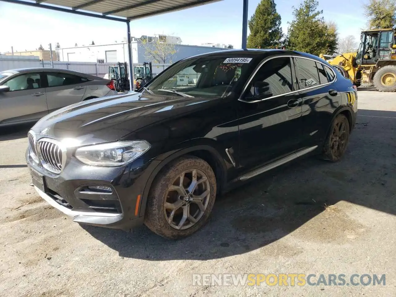 1 fotografías del automóvil dañado 5UX2V1C06L9B74278 BMW X4 2020