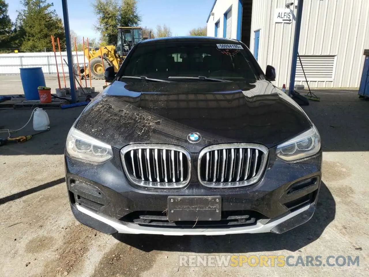 5 fotografías del automóvil dañado 5UX2V1C06L9B74278 BMW X4 2020