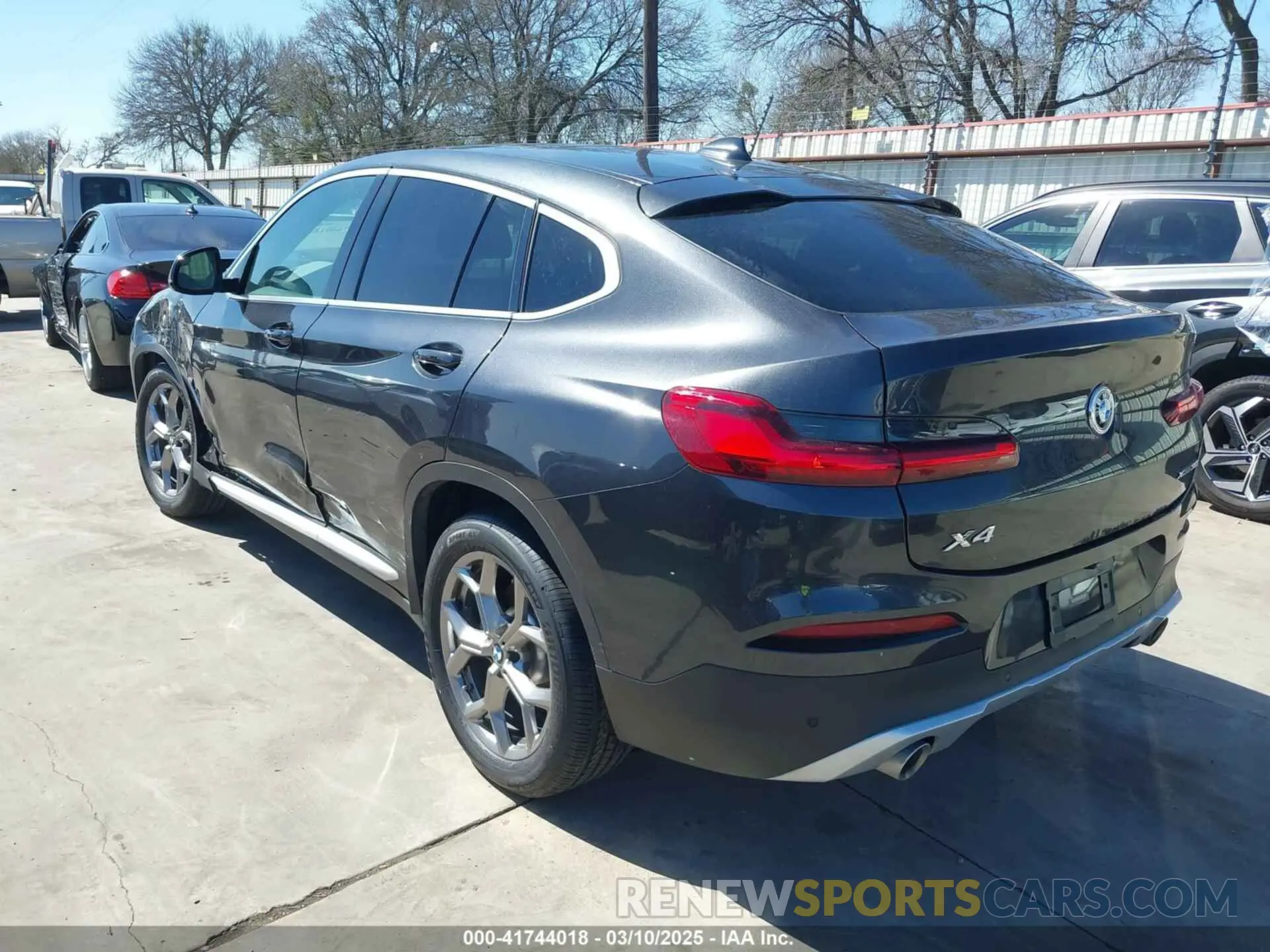 3 fotografías del automóvil dañado 5UX2V1C07LLE67741 BMW X4 2020