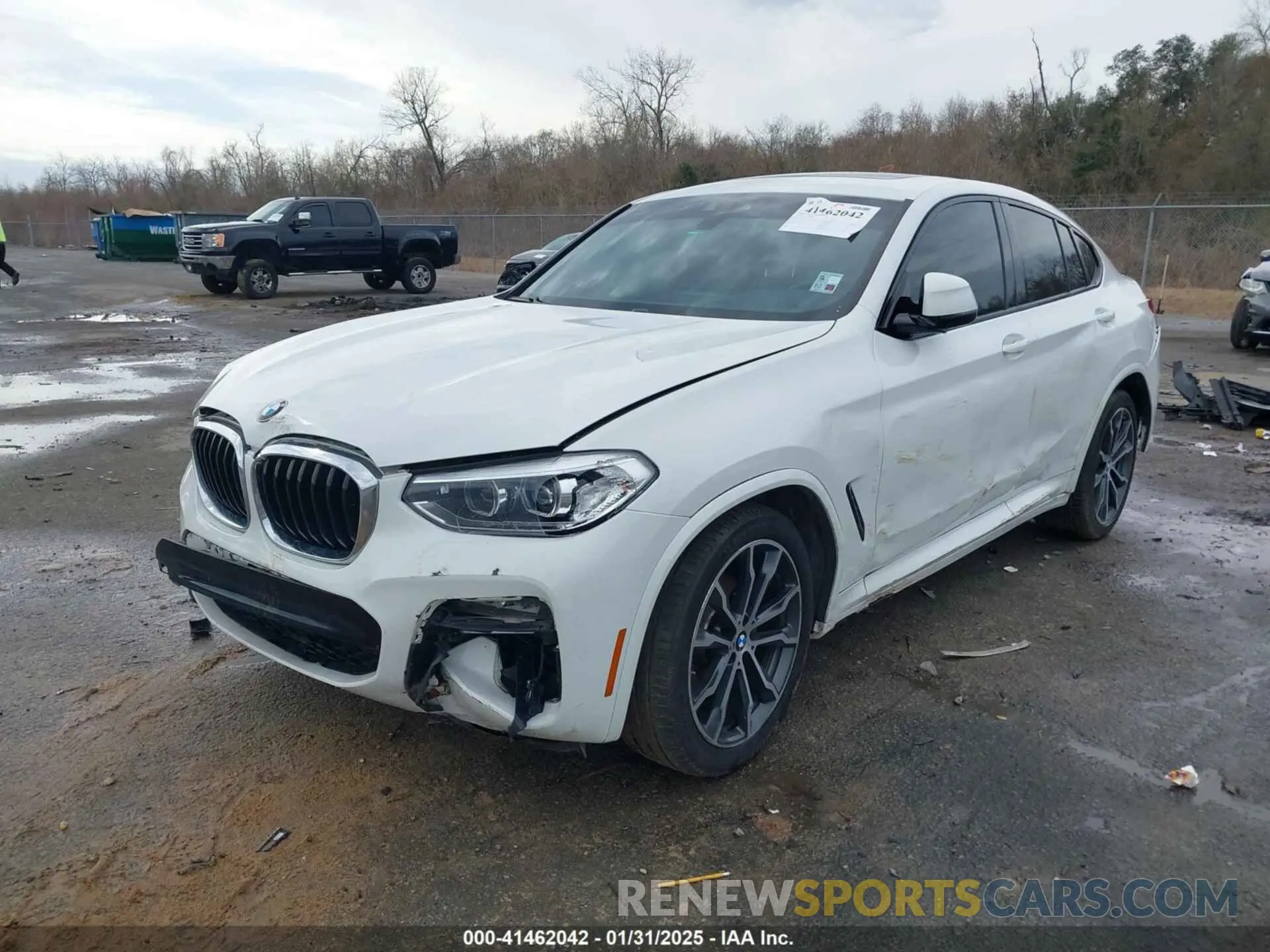 2 fotografías del automóvil dañado 5UX2V1C09L9B88384 BMW X4 2020