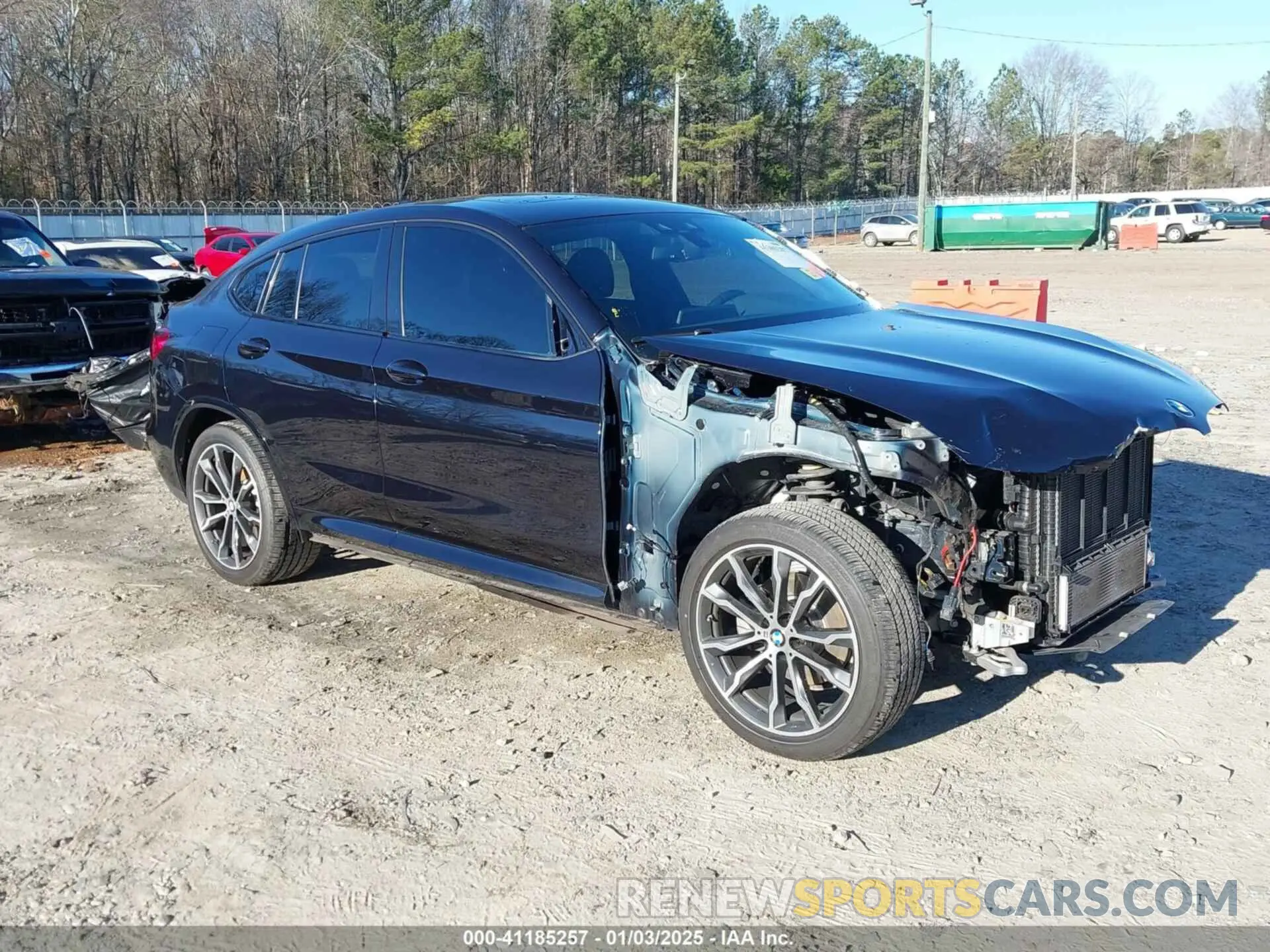 1 fotografías del automóvil dañado 5UX2V1C09LLE67420 BMW X4 2020