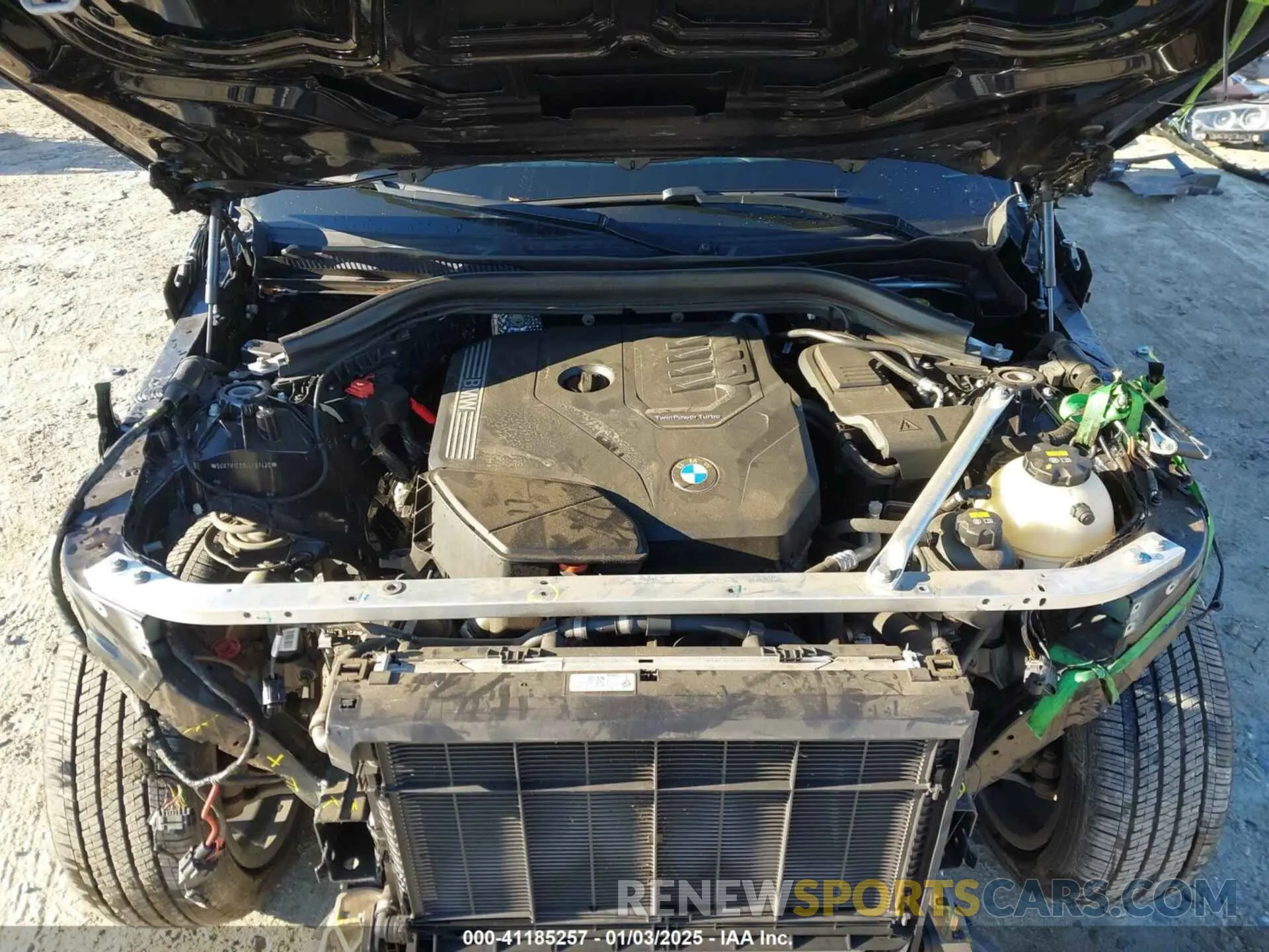 10 fotografías del automóvil dañado 5UX2V1C09LLE67420 BMW X4 2020