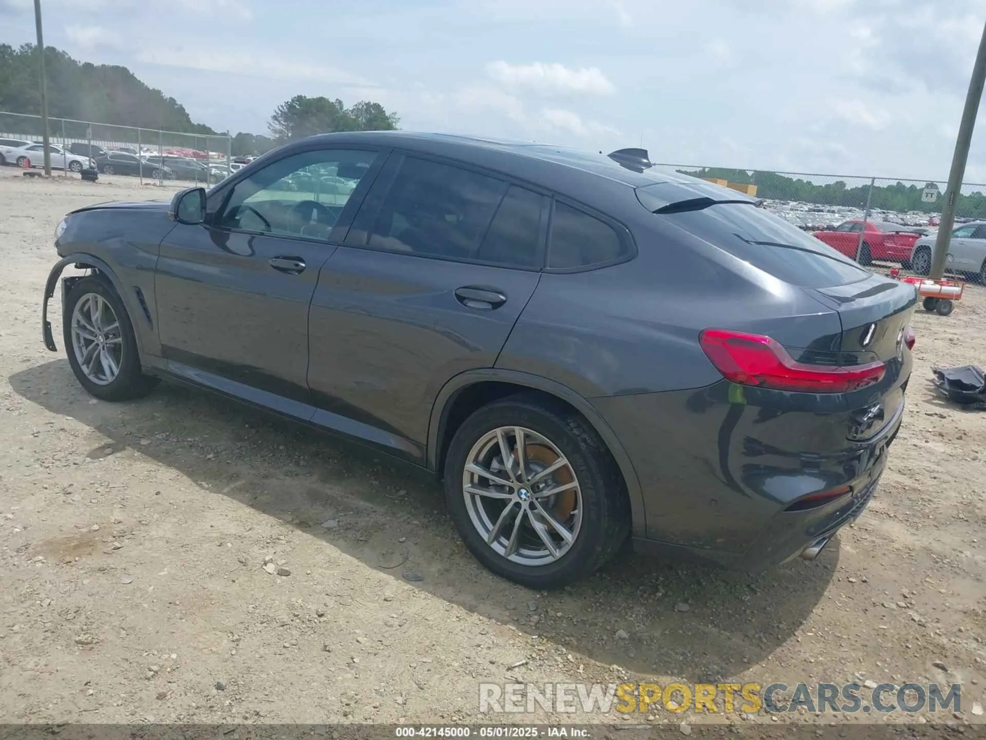 3 fotografías del automóvil dañado 5UX2V1C09LLE68082 BMW X4 2020