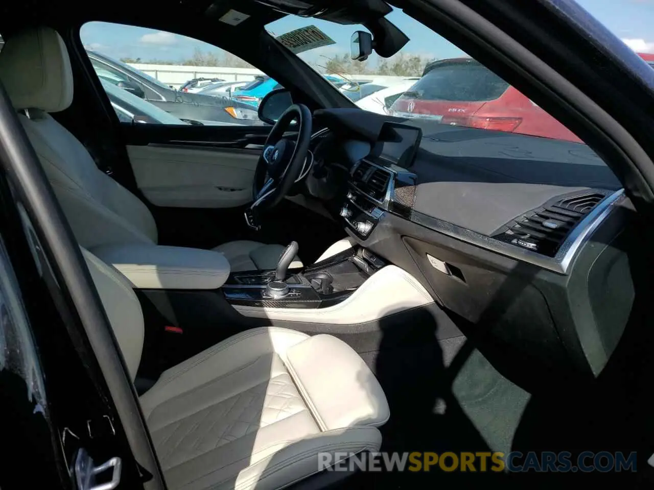5 fotografías del automóvil dañado 5UX2V5C05L9B87949 BMW X4 2020